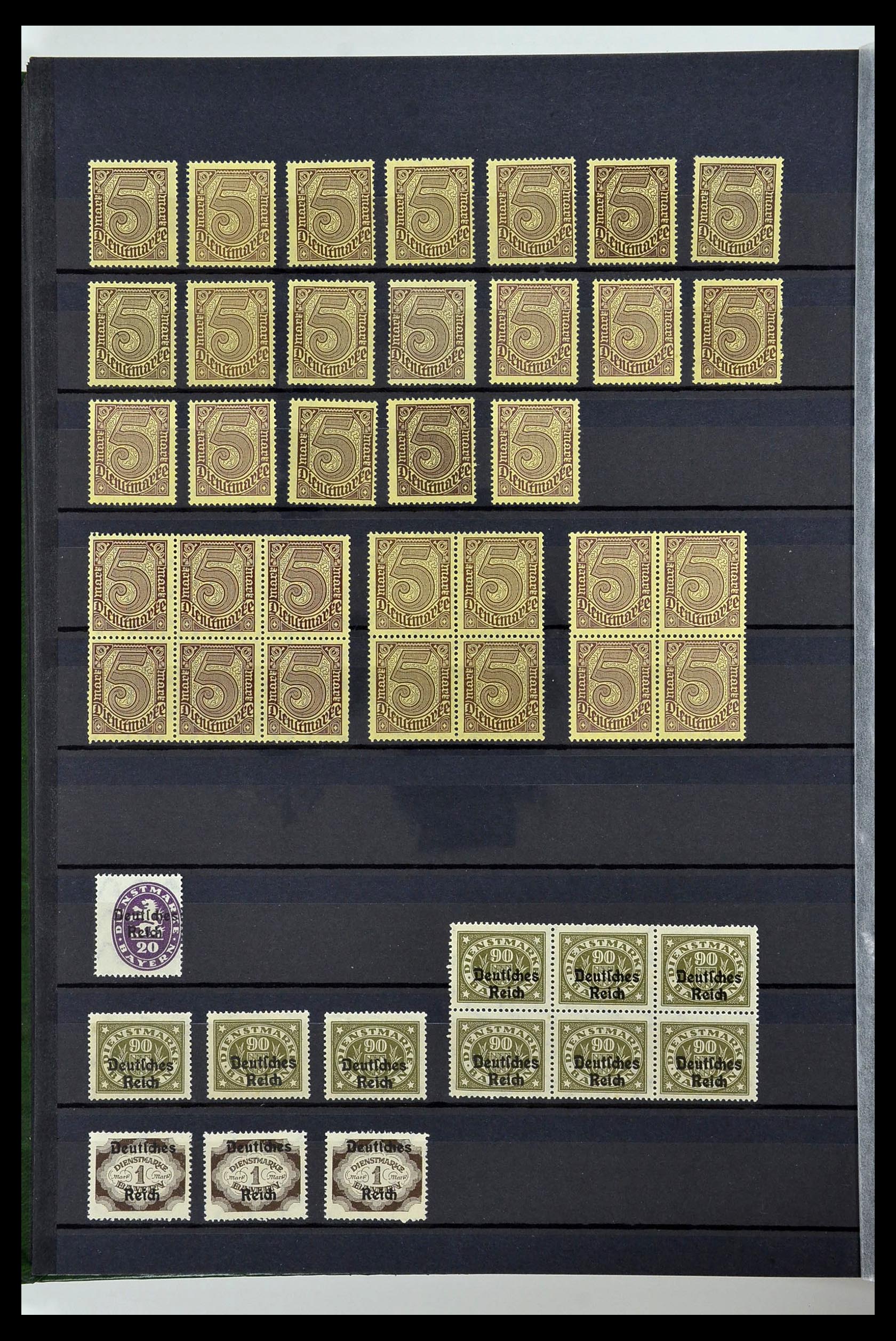 34275 093 - Postzegelverzameling 34275 Duitse Rijk postfris 1889-1945.