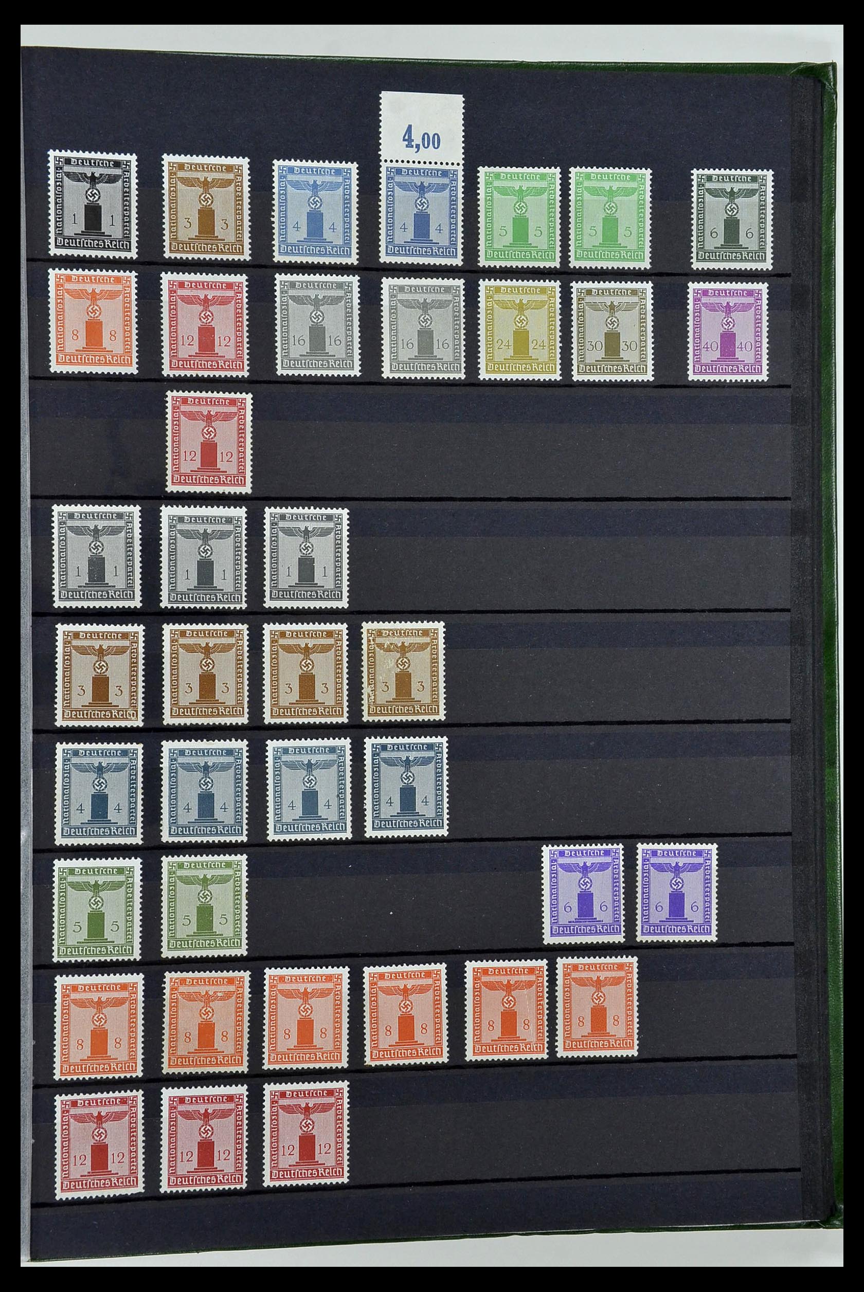 34275 107 - Stamp collection 34275 German Reich MNH 1889-1945.