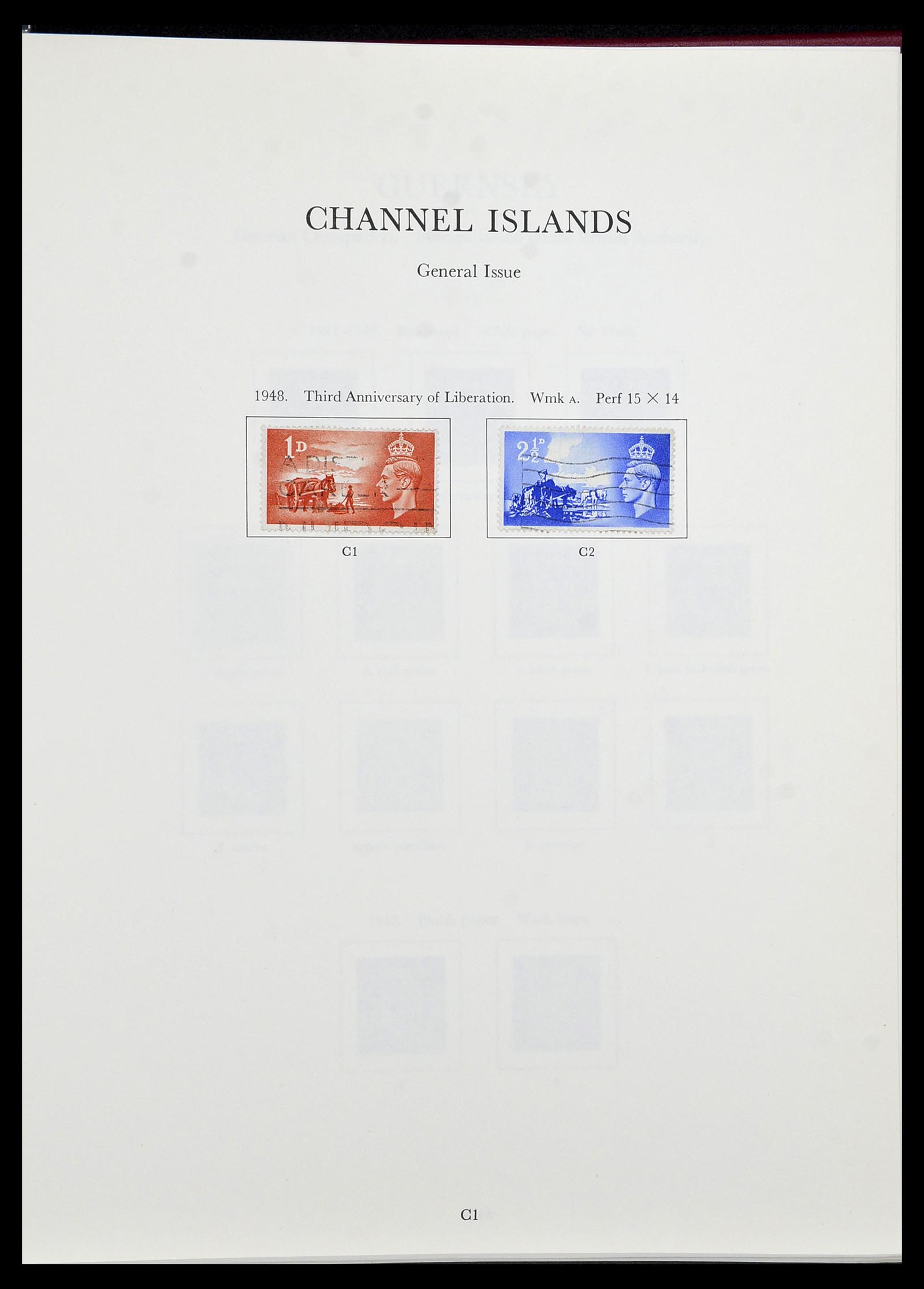 34276 001 - Stamp collection 34276 Channel Islands 1969-2006.