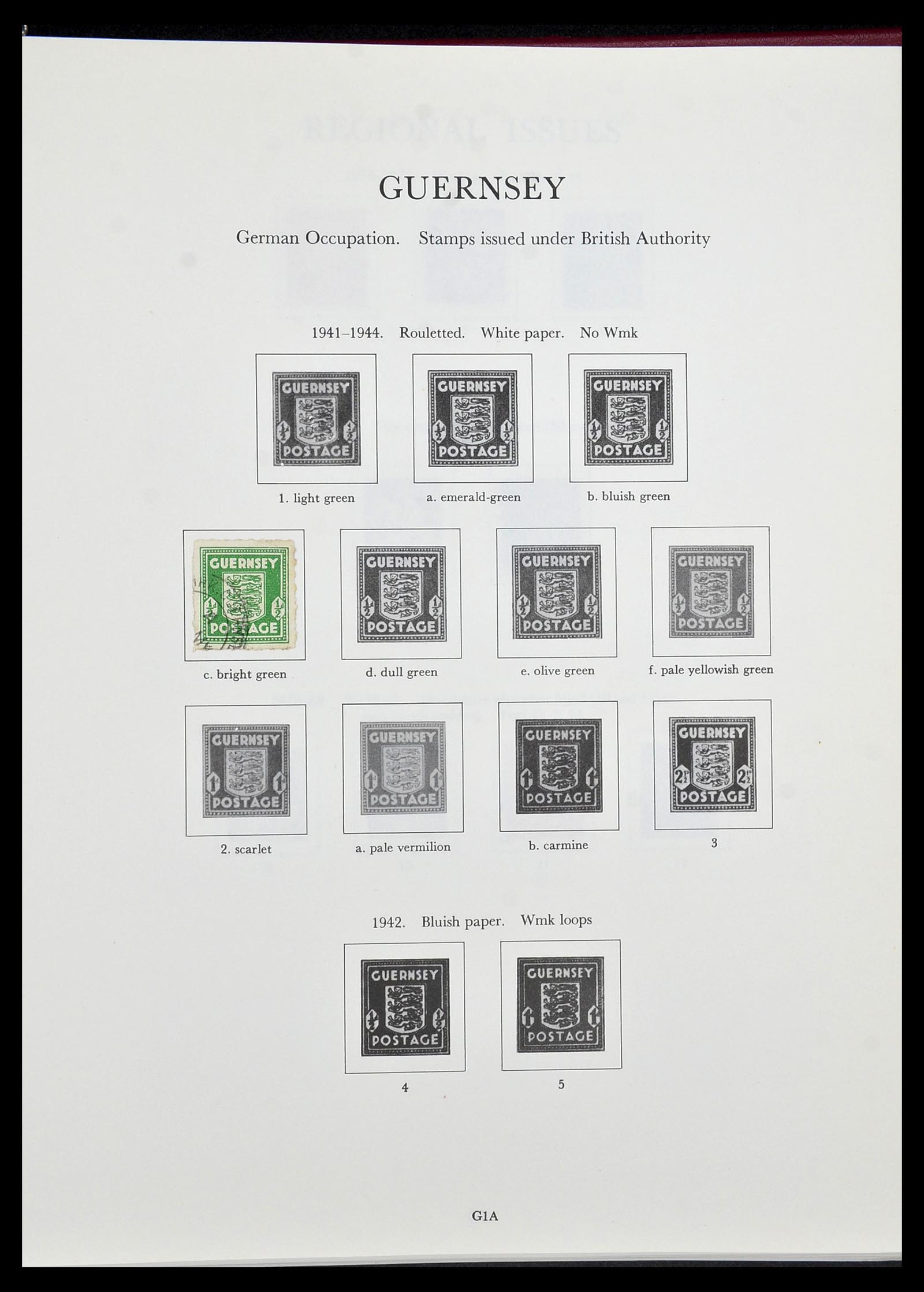 34276 002 - Postzegelverzameling 34276 Kanaaleilanden 1969-2006.