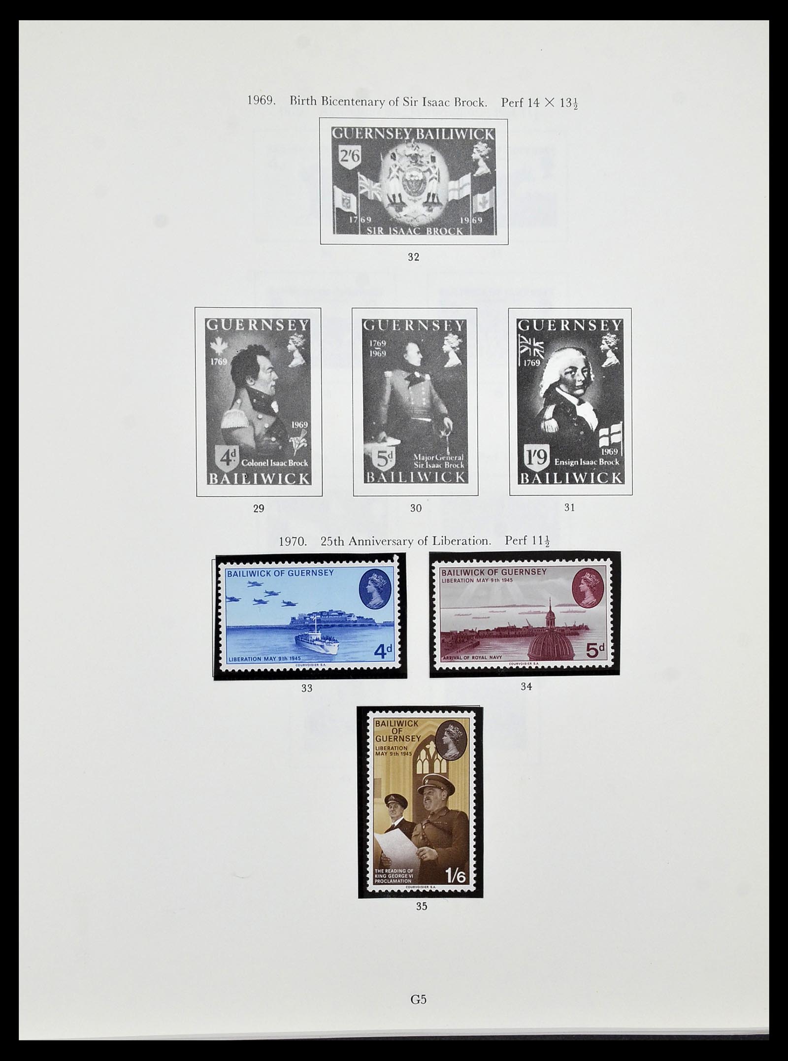 34276 004 - Postzegelverzameling 34276 Kanaaleilanden 1969-2006.