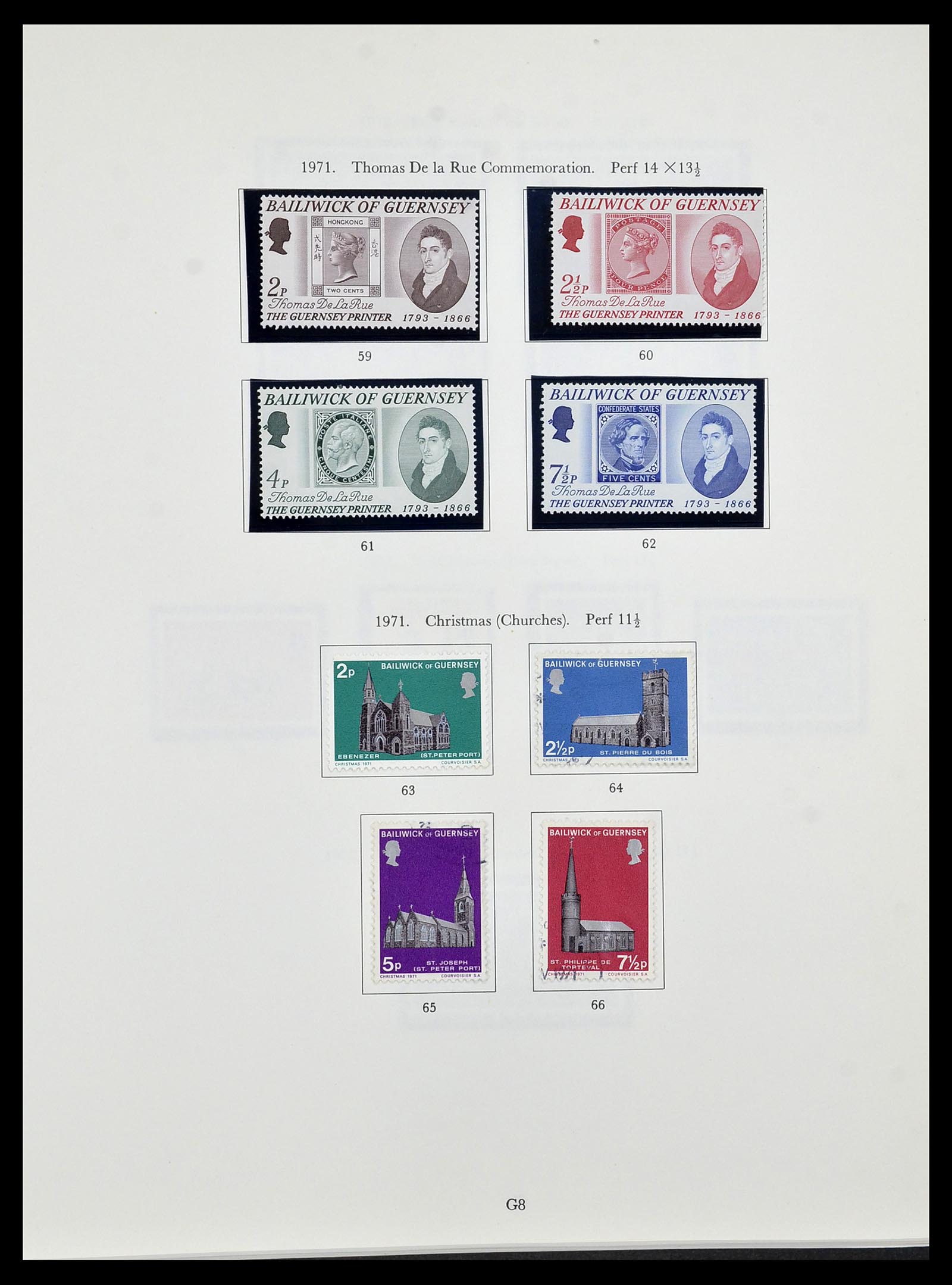 34276 006 - Postzegelverzameling 34276 Kanaaleilanden 1969-2006.