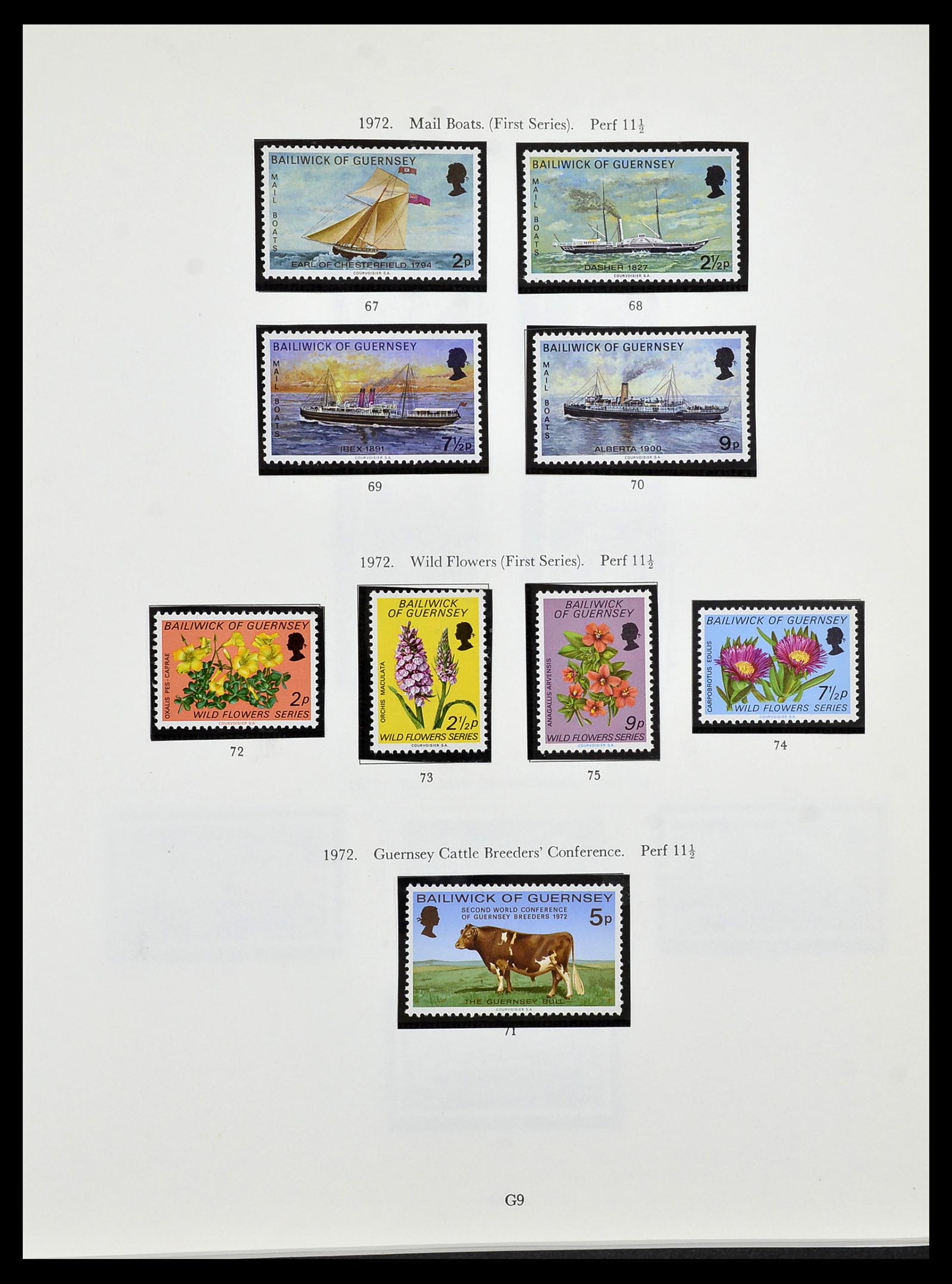 34276 007 - Postzegelverzameling 34276 Kanaaleilanden 1969-2006.