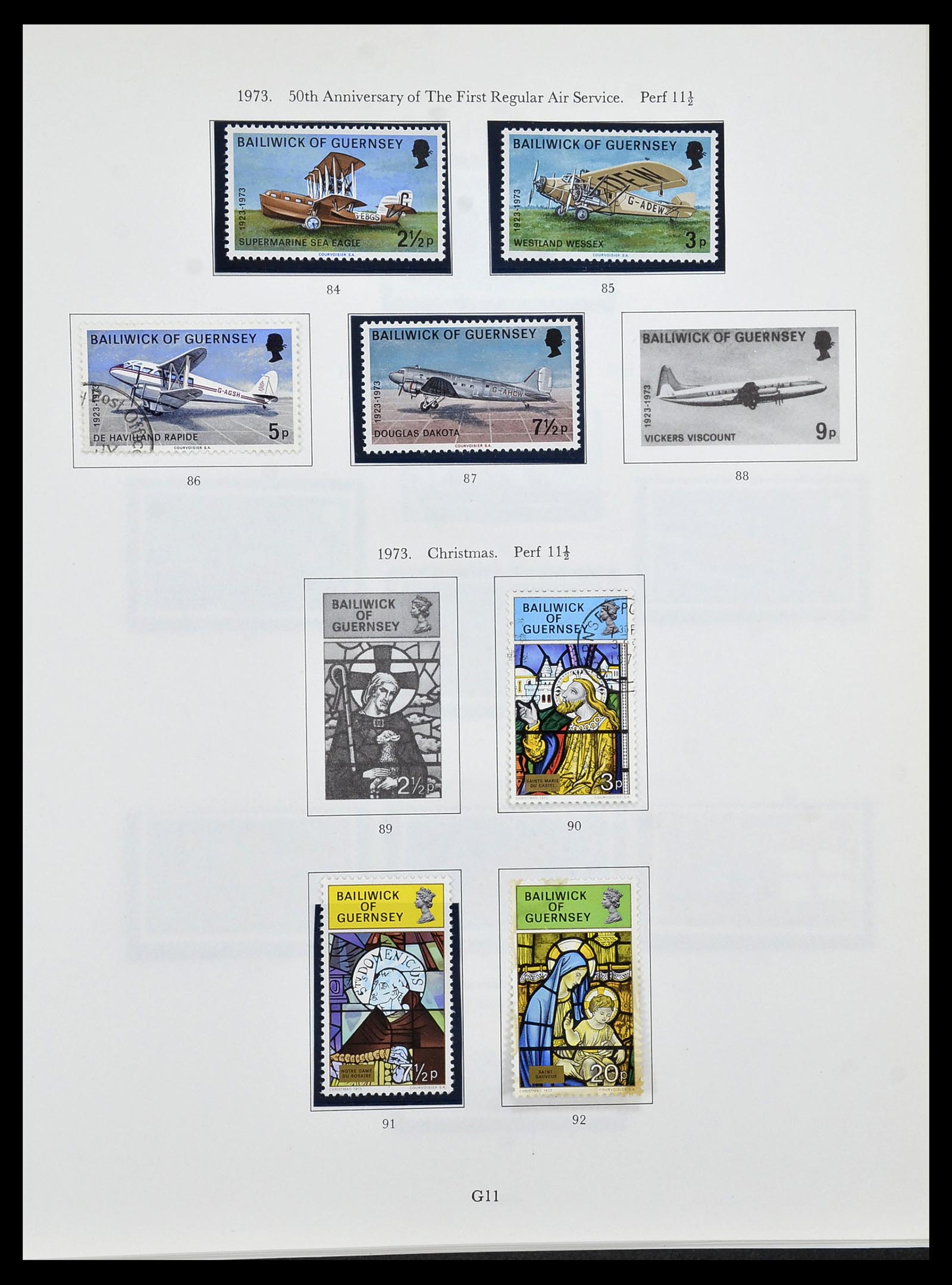 34276 009 - Postzegelverzameling 34276 Kanaaleilanden 1969-2006.