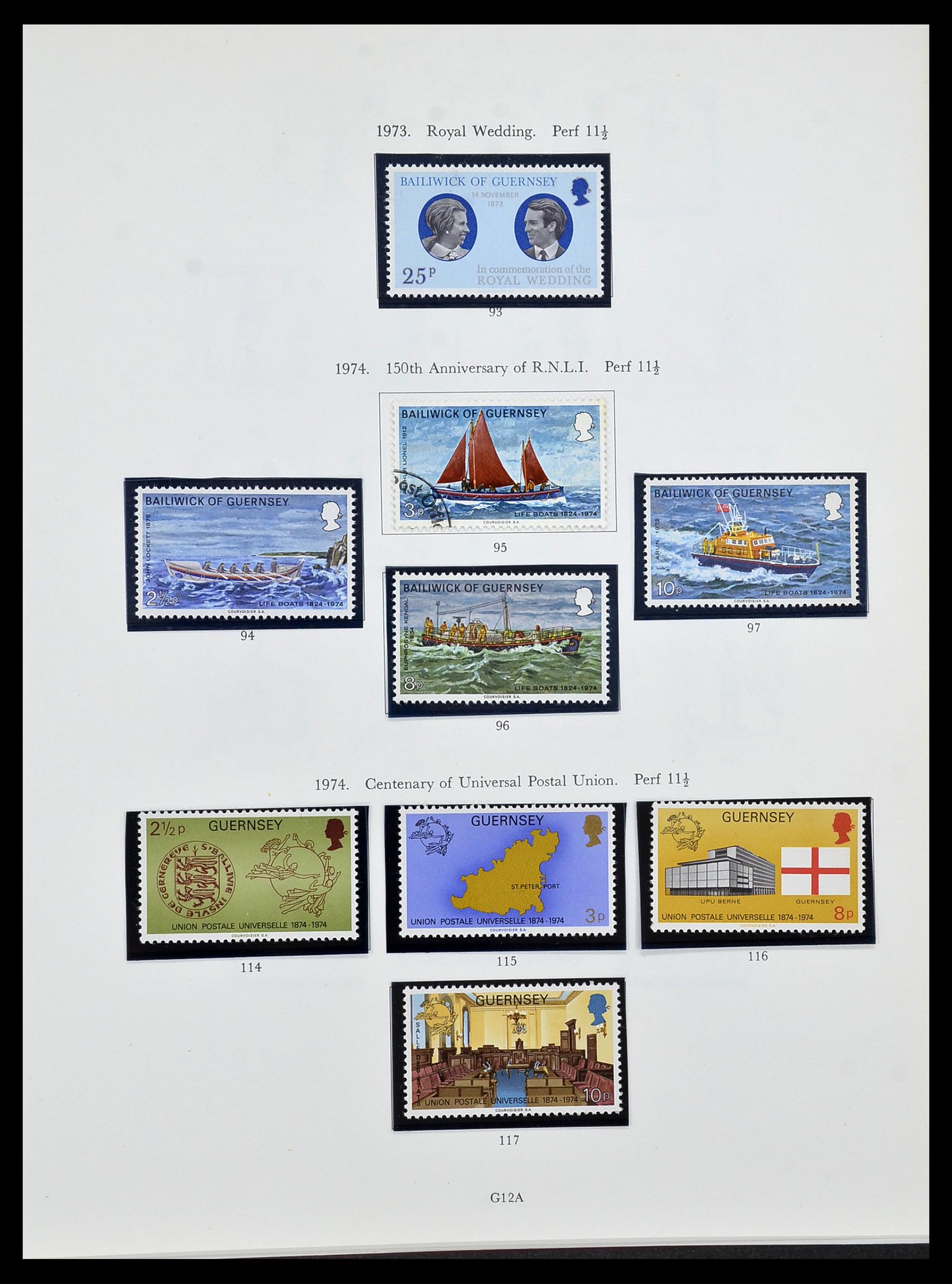 34276 010 - Postzegelverzameling 34276 Kanaaleilanden 1969-2006.
