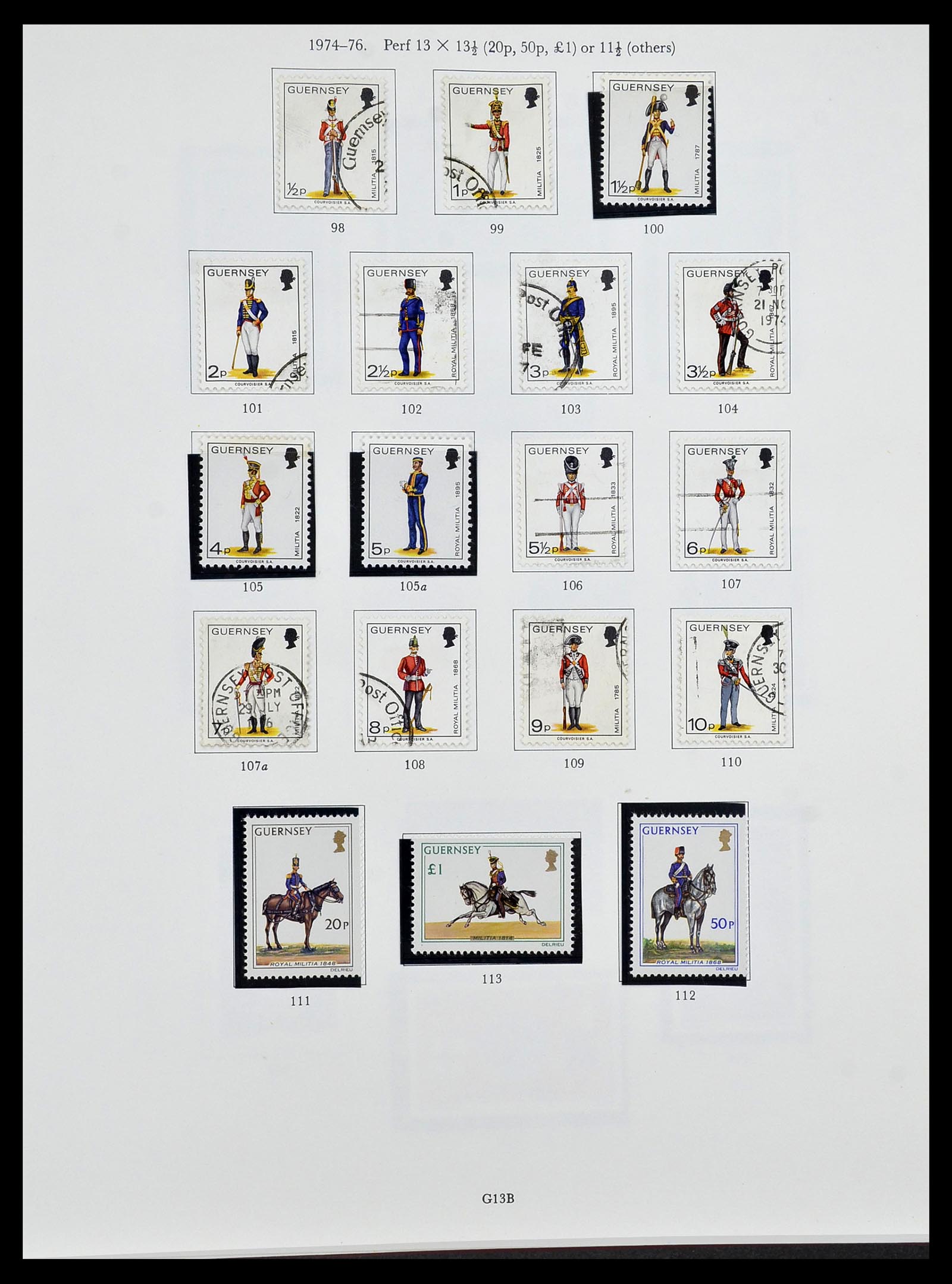 34276 011 - Postzegelverzameling 34276 Kanaaleilanden 1969-2006.