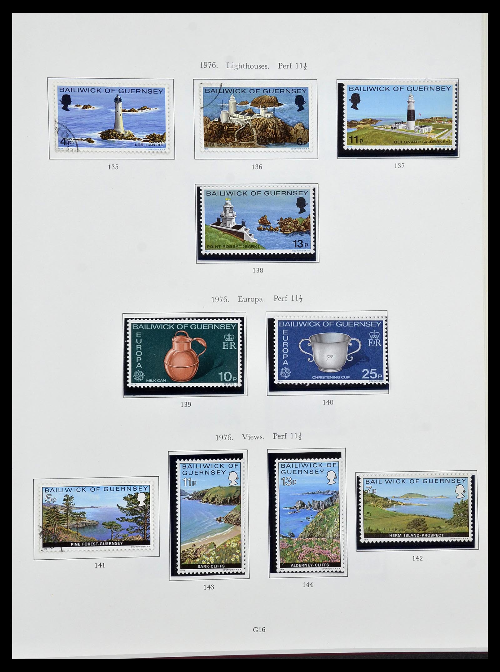 34276 014 - Postzegelverzameling 34276 Kanaaleilanden 1969-2006.