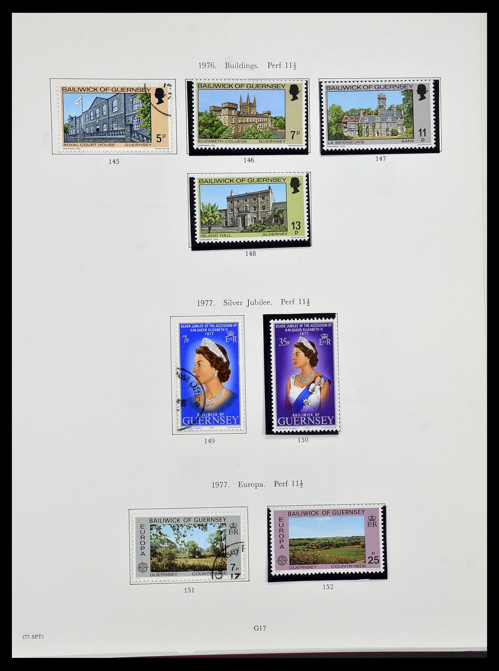 34276 015 - Postzegelverzameling 34276 Kanaaleilanden 1969-2006.