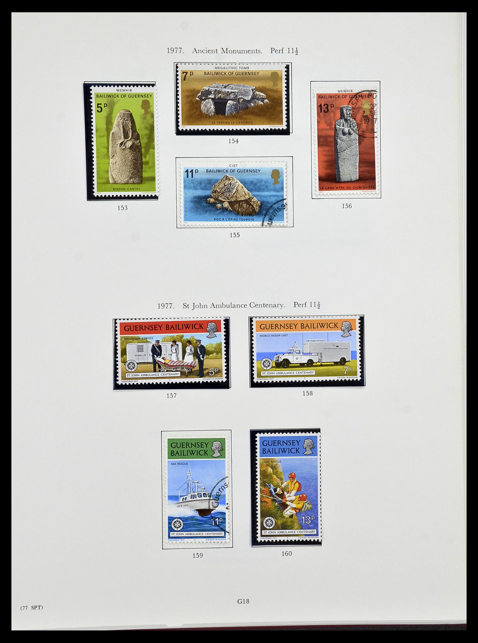 34276 016 - Postzegelverzameling 34276 Kanaaleilanden 1969-2006.