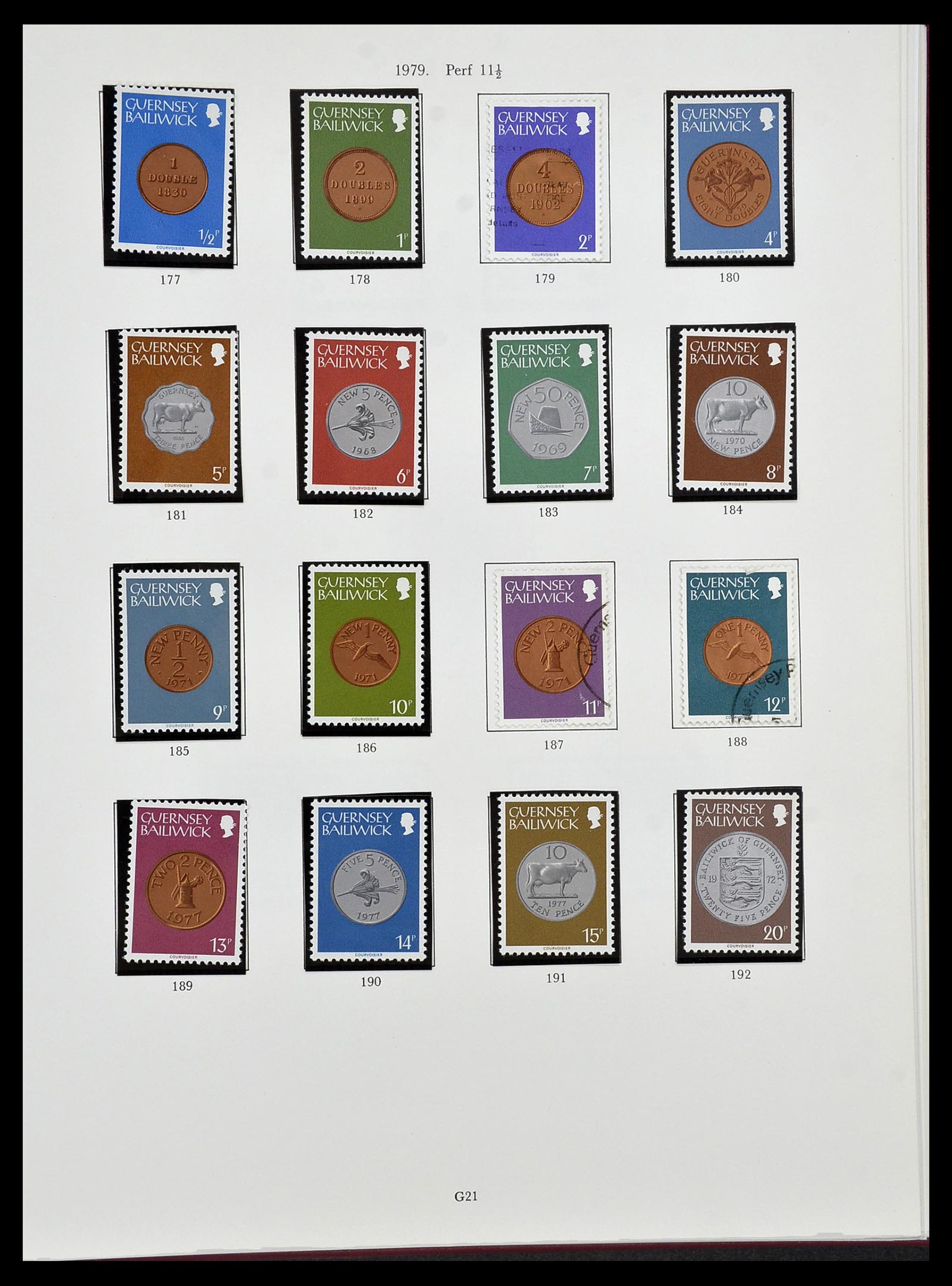 34276 019 - Postzegelverzameling 34276 Kanaaleilanden 1969-2006.