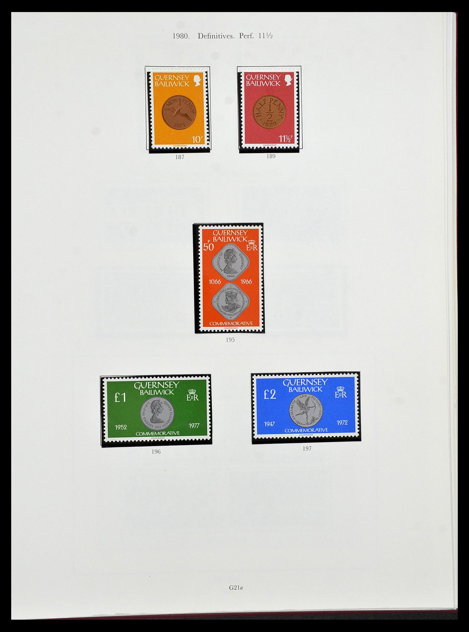 34276 020 - Postzegelverzameling 34276 Kanaaleilanden 1969-2006.