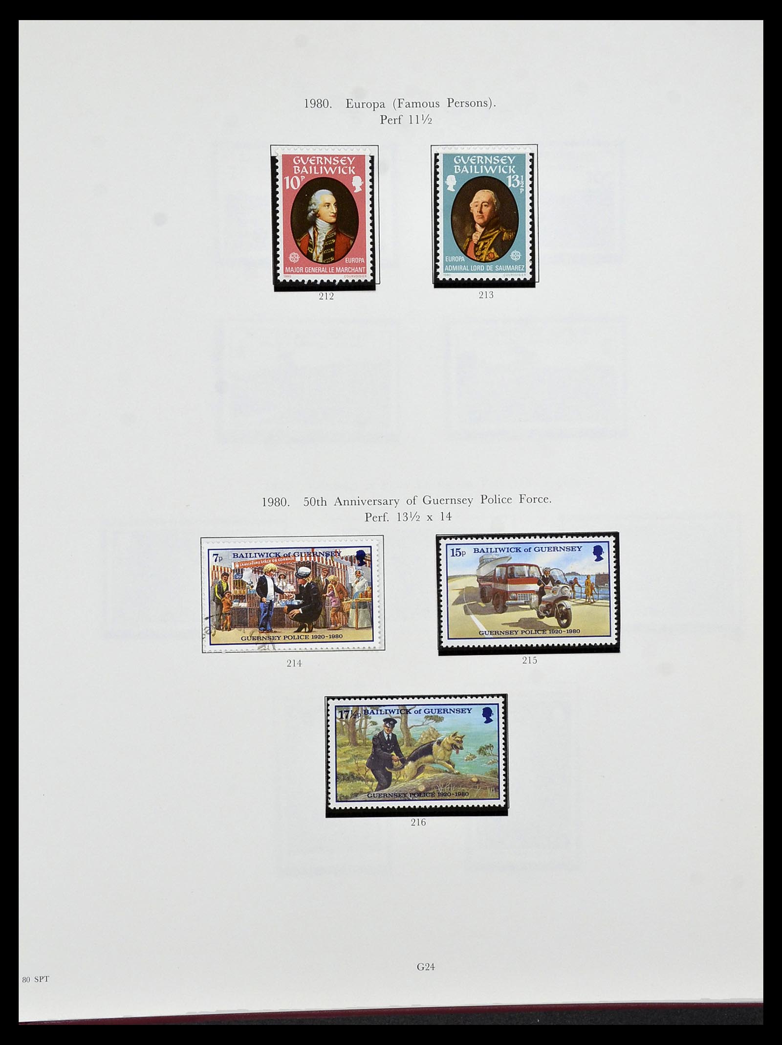 34276 023 - Postzegelverzameling 34276 Kanaaleilanden 1969-2006.