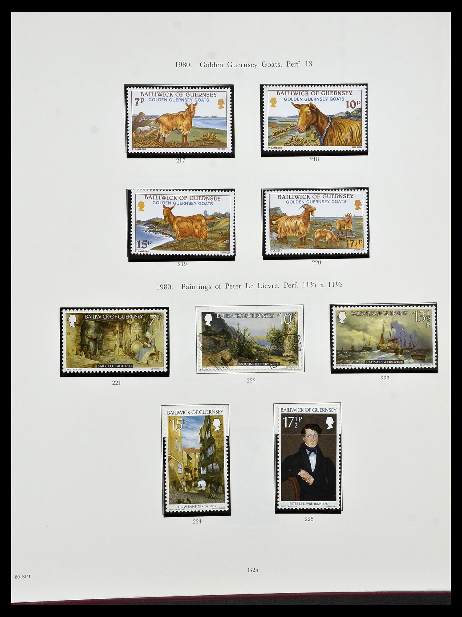 34276 024 - Postzegelverzameling 34276 Kanaaleilanden 1969-2006.