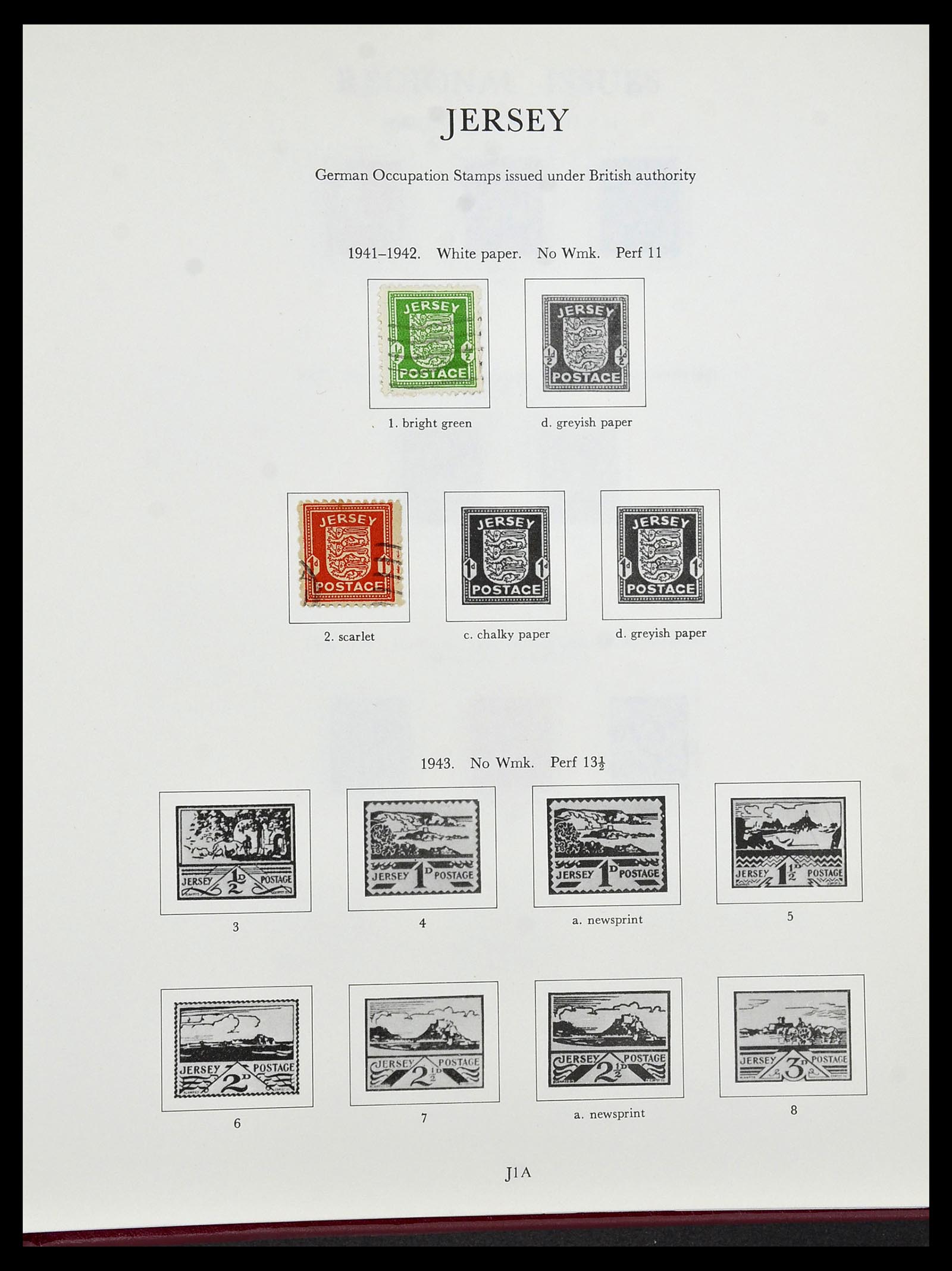 34276 028 - Postzegelverzameling 34276 Kanaaleilanden 1969-2006.