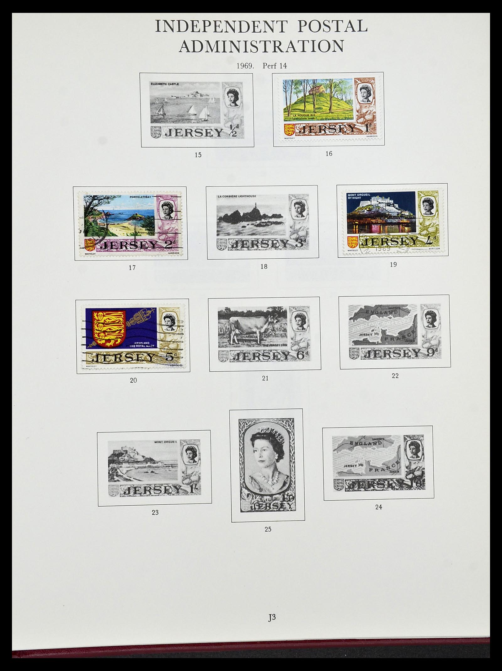 34276 030 - Postzegelverzameling 34276 Kanaaleilanden 1969-2006.