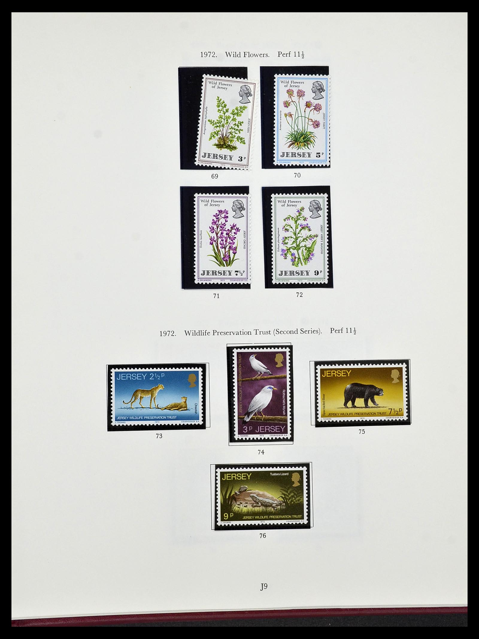 34276 035 - Postzegelverzameling 34276 Kanaaleilanden 1969-2006.