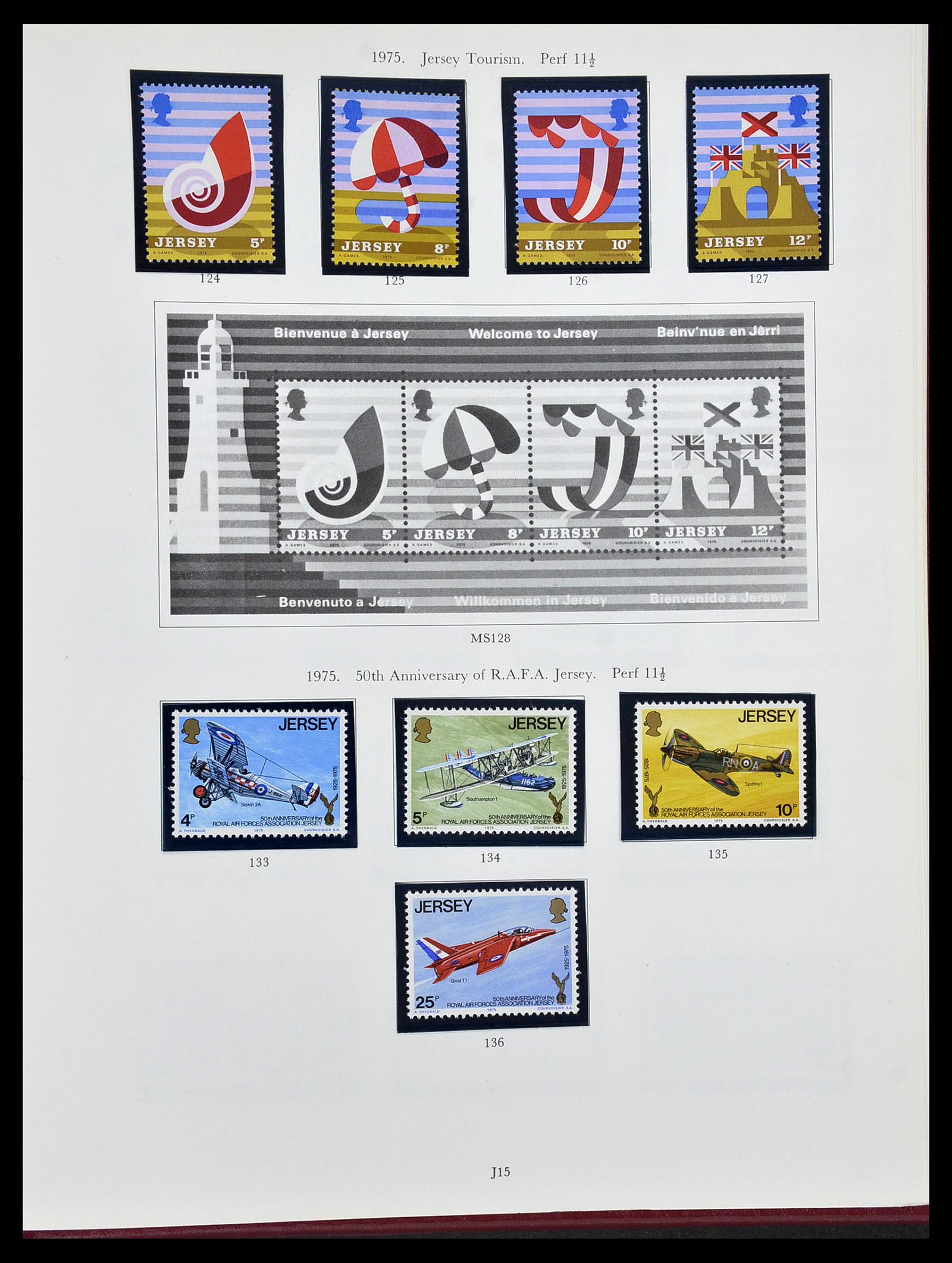 34276 041 - Postzegelverzameling 34276 Kanaaleilanden 1969-2006.