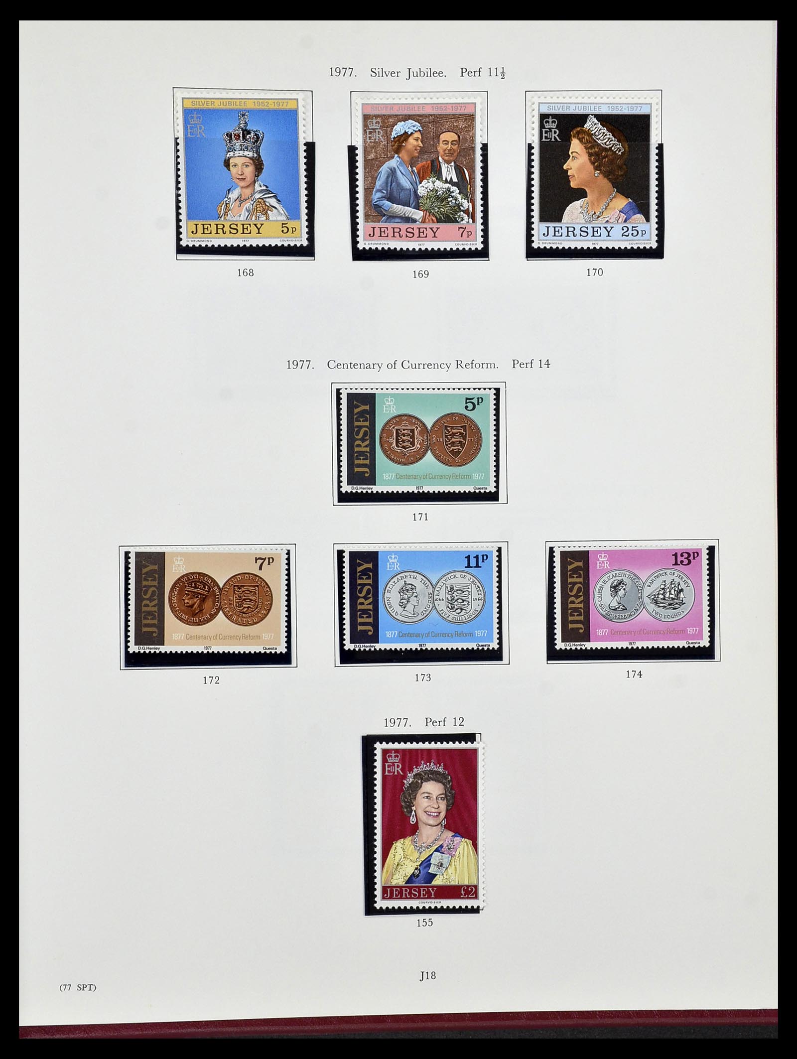 34276 044 - Postzegelverzameling 34276 Kanaaleilanden 1969-2006.