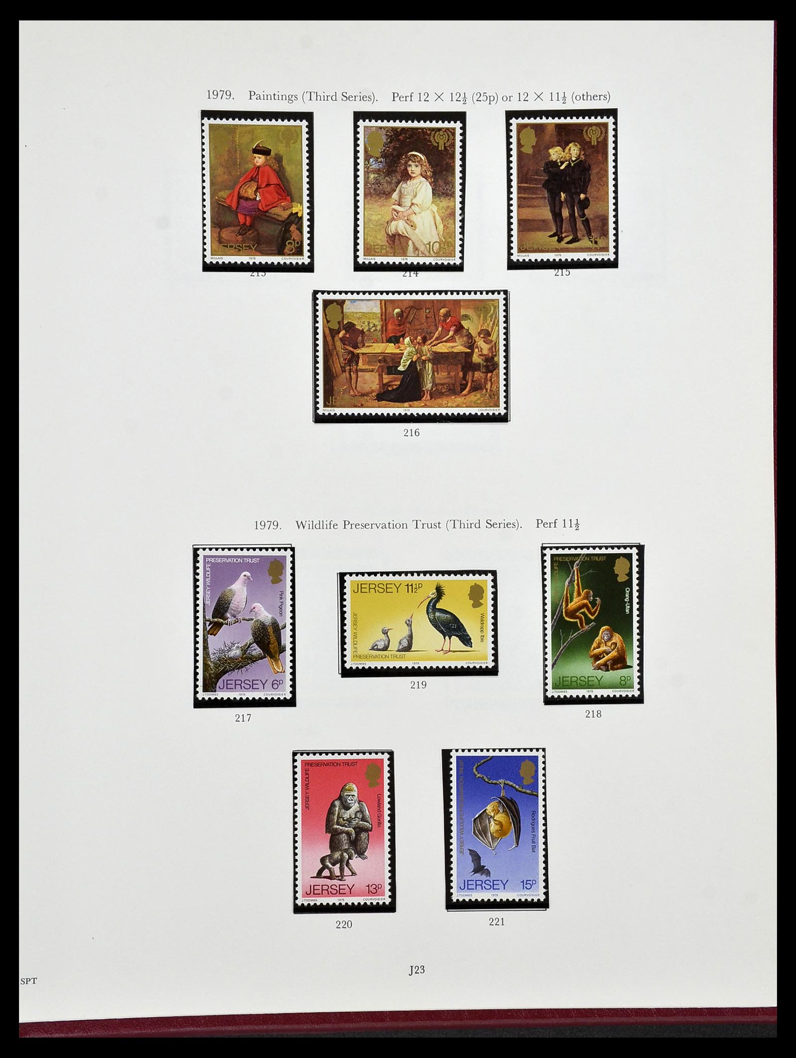 34276 049 - Postzegelverzameling 34276 Kanaaleilanden 1969-2006.