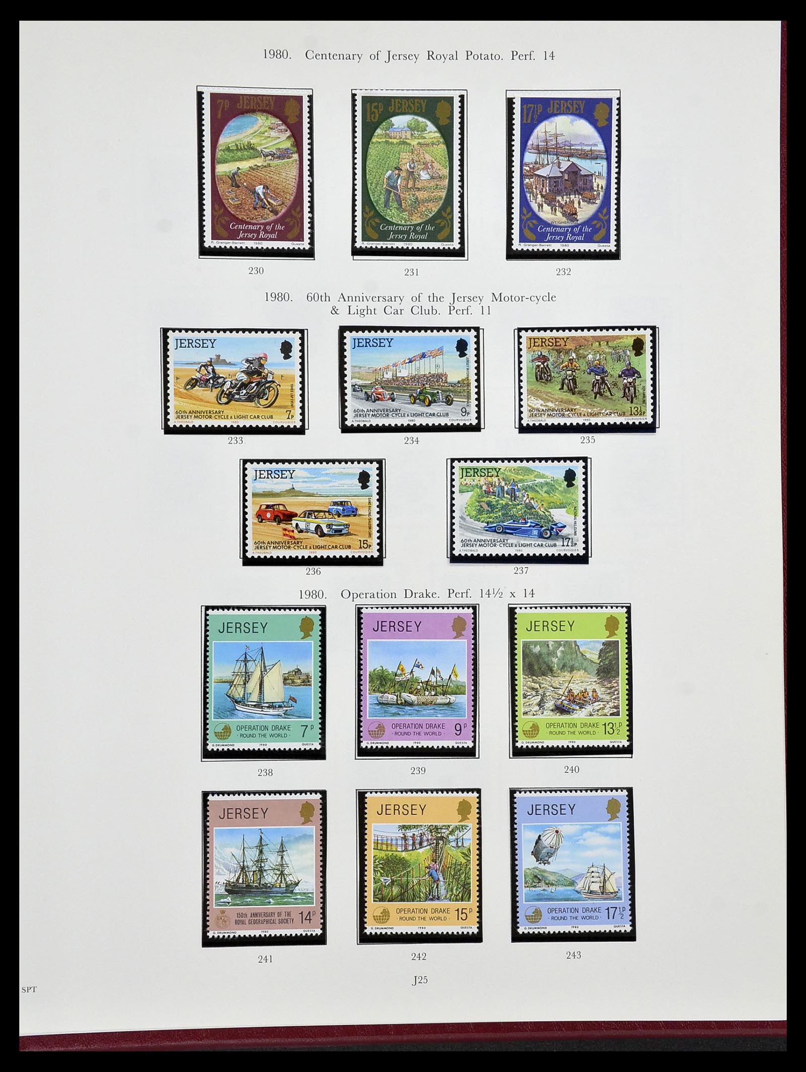 34276 051 - Postzegelverzameling 34276 Kanaaleilanden 1969-2006.
