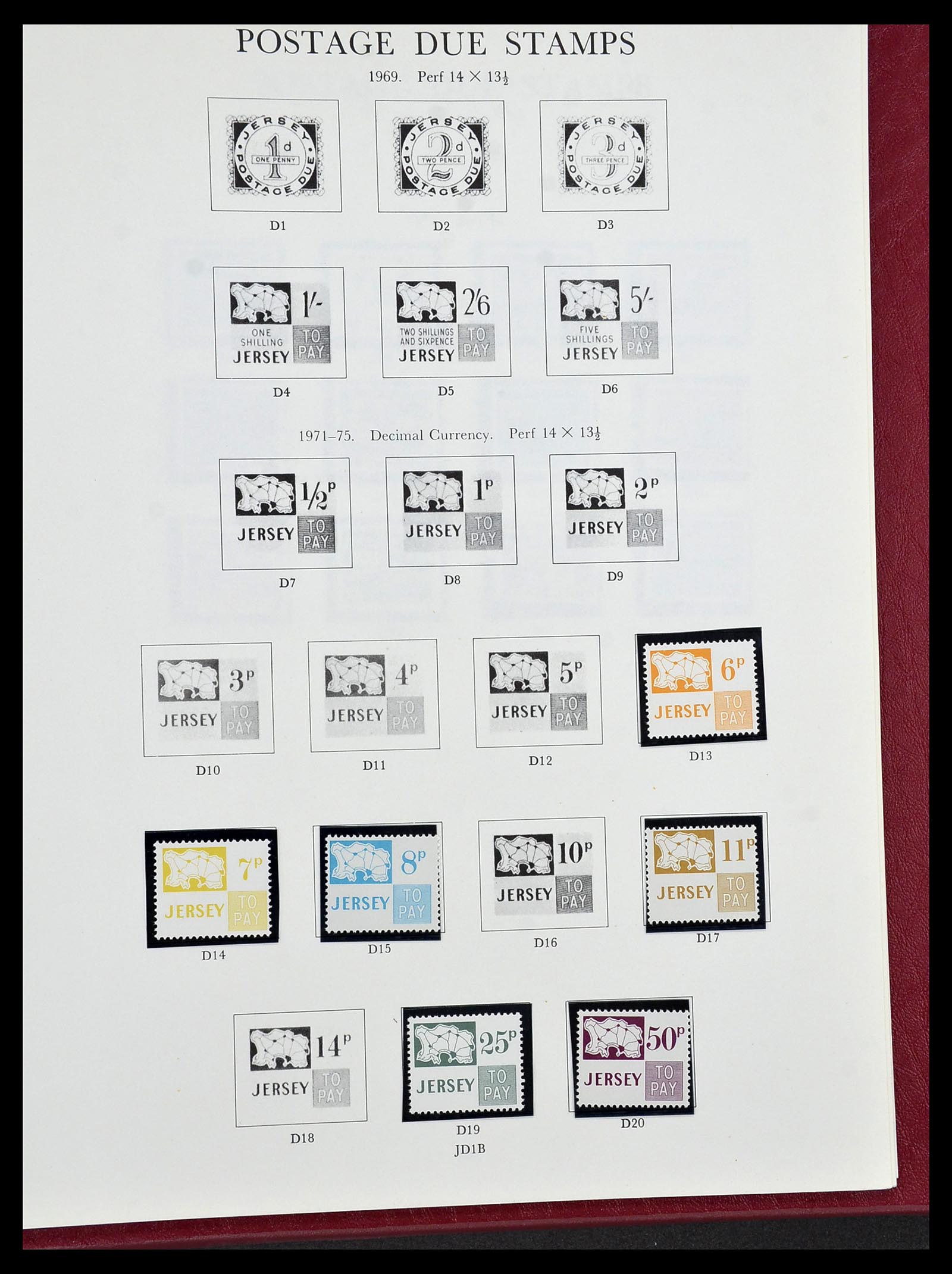 34276 052 - Postzegelverzameling 34276 Kanaaleilanden 1969-2006.