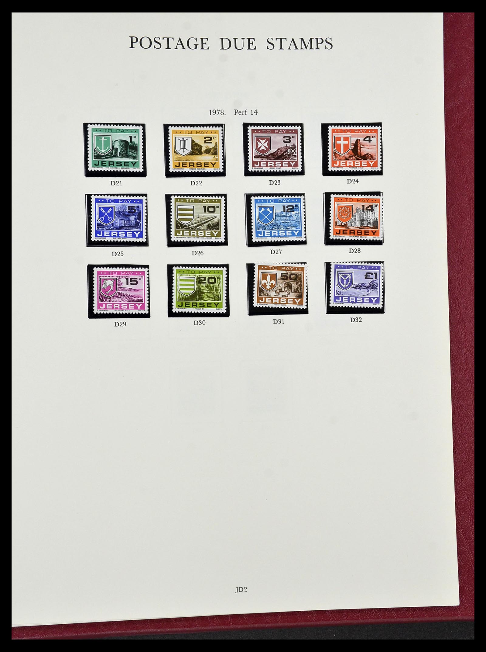 34276 053 - Postzegelverzameling 34276 Kanaaleilanden 1969-2006.