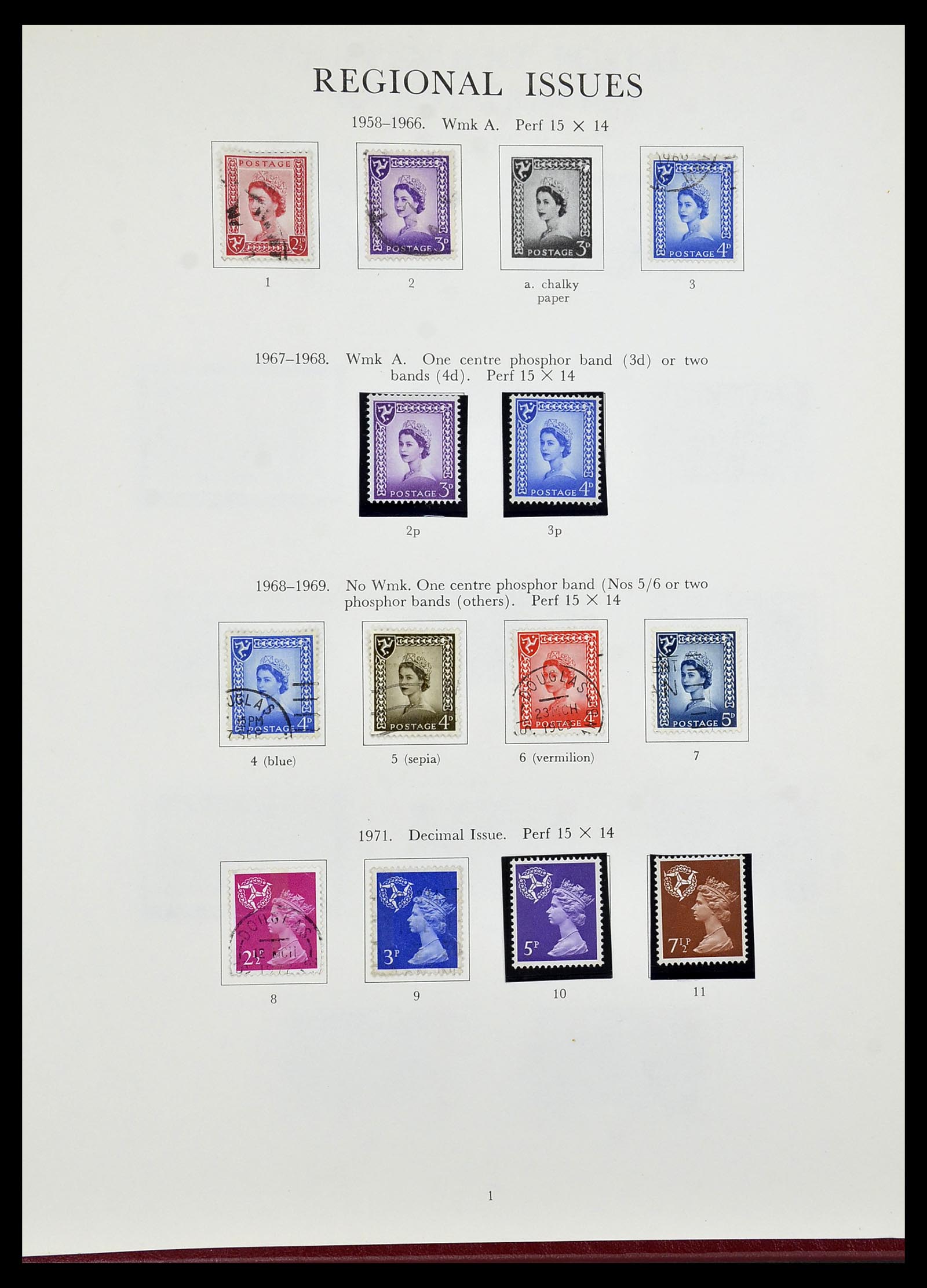 34276 054 - Postzegelverzameling 34276 Kanaaleilanden 1969-2006.