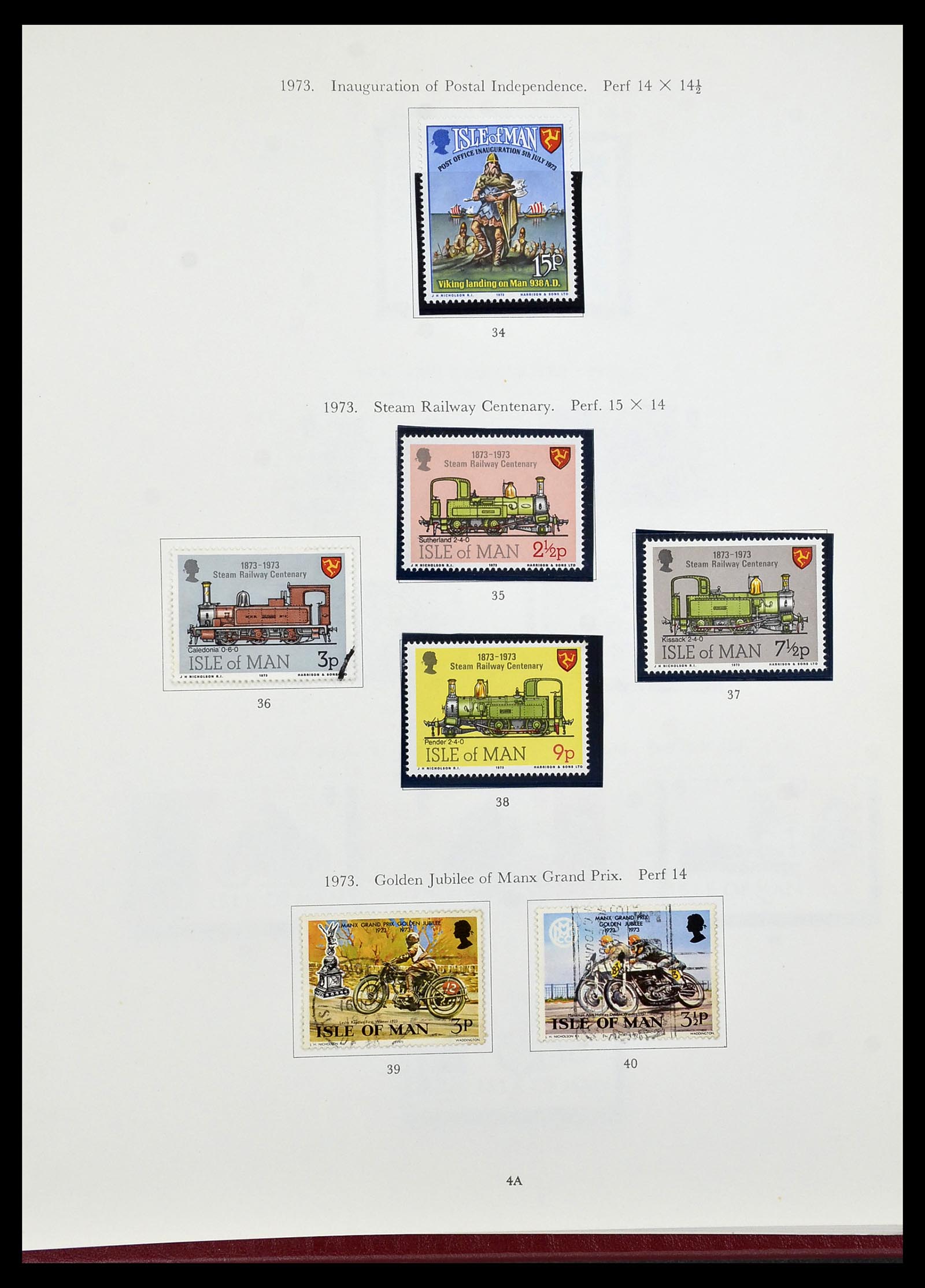 34276 057 - Postzegelverzameling 34276 Kanaaleilanden 1969-2006.