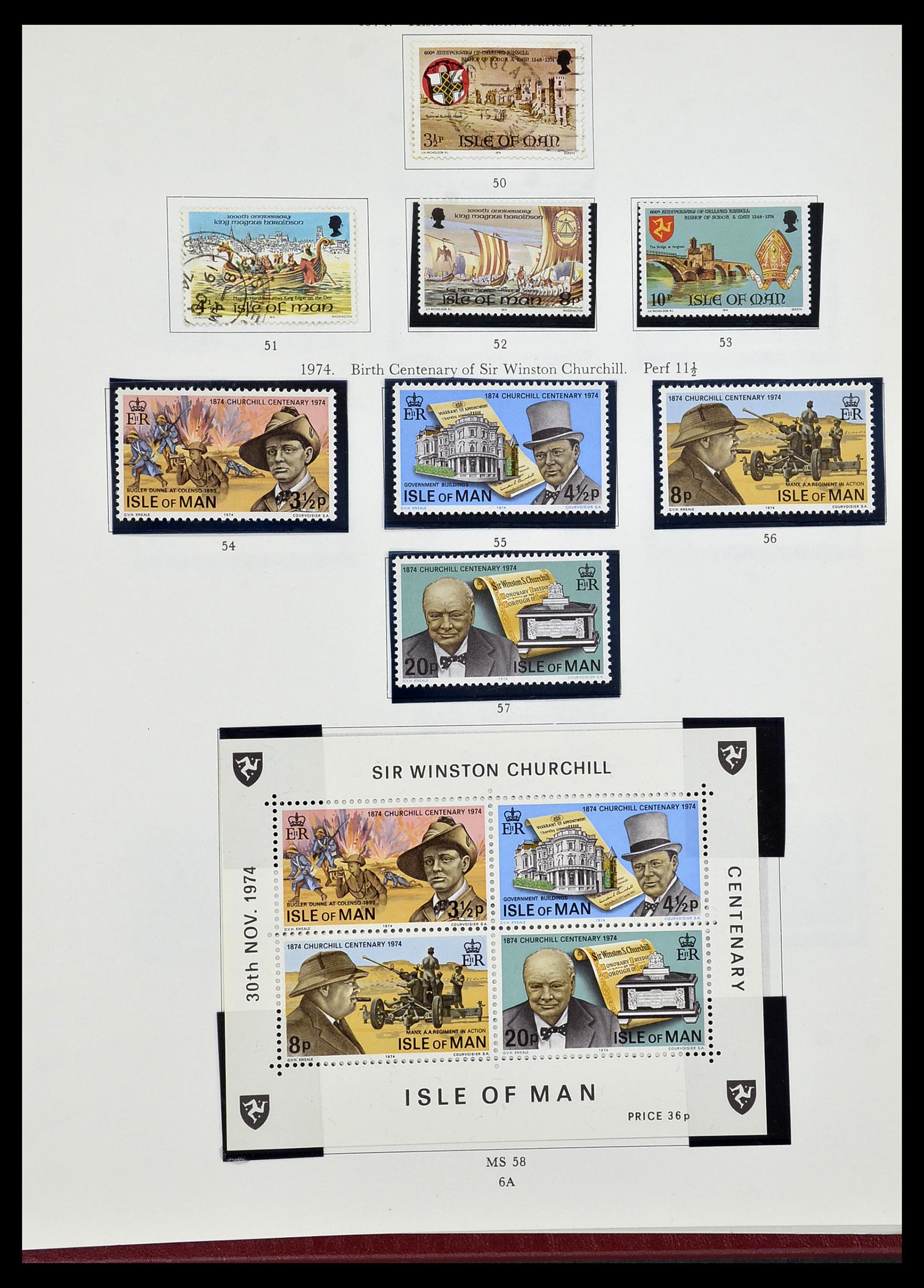 34276 059 - Postzegelverzameling 34276 Kanaaleilanden 1969-2006.