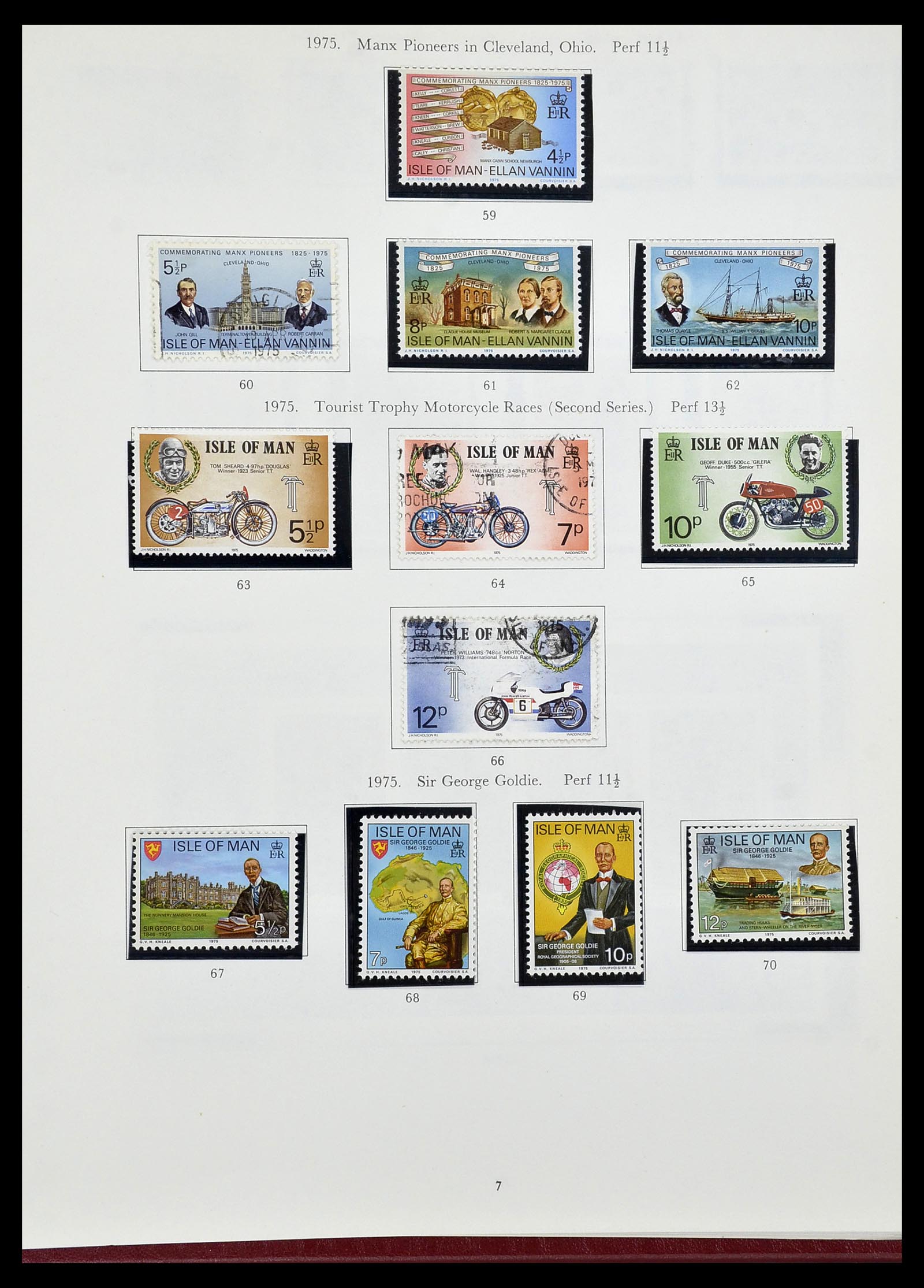 34276 060 - Postzegelverzameling 34276 Kanaaleilanden 1969-2006.