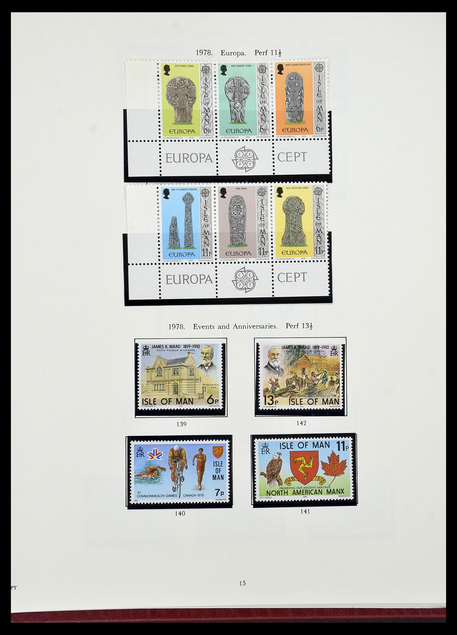 34276 068 - Postzegelverzameling 34276 Kanaaleilanden 1969-2006.