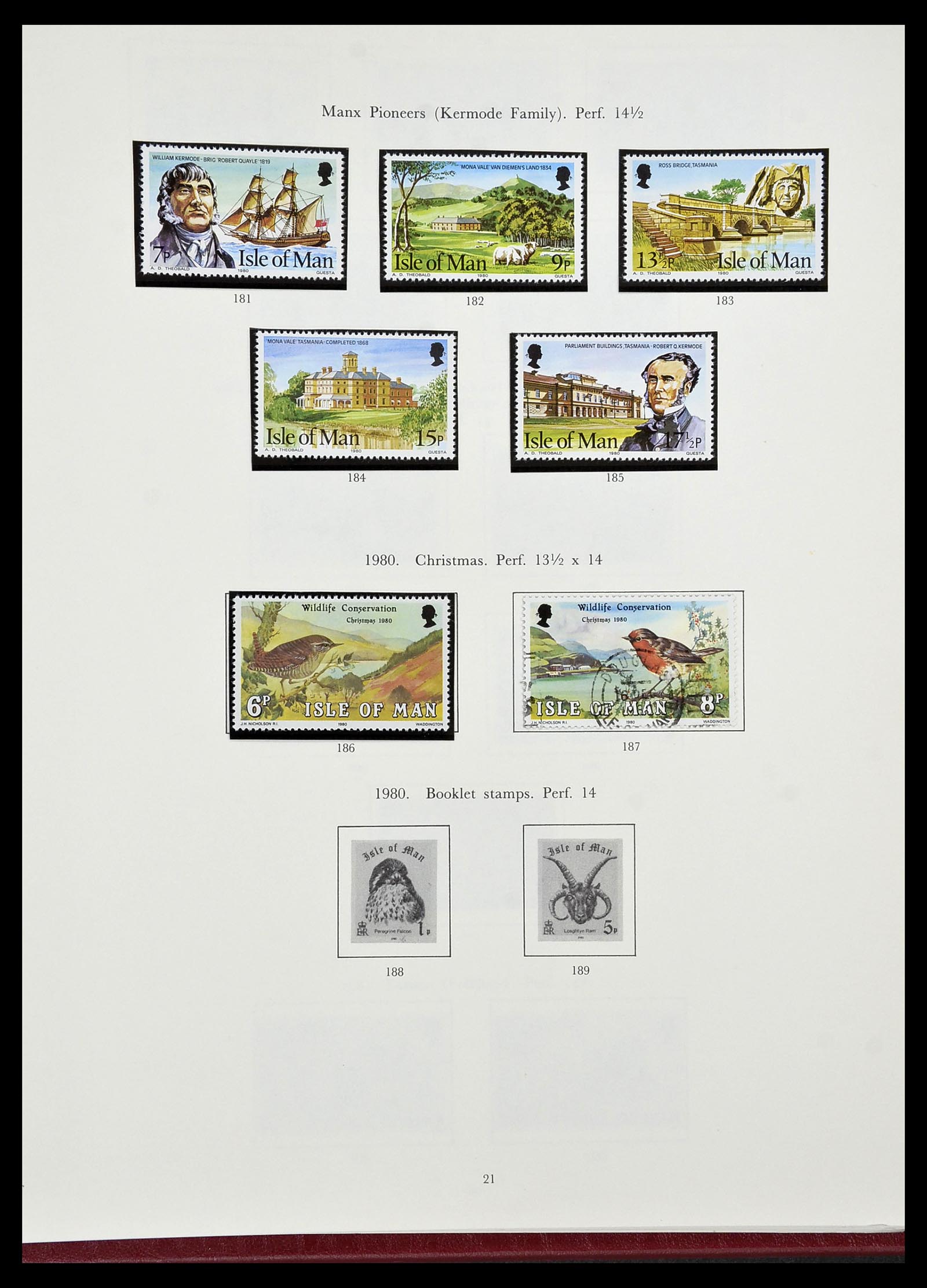 34276 074 - Postzegelverzameling 34276 Kanaaleilanden 1969-2006.
