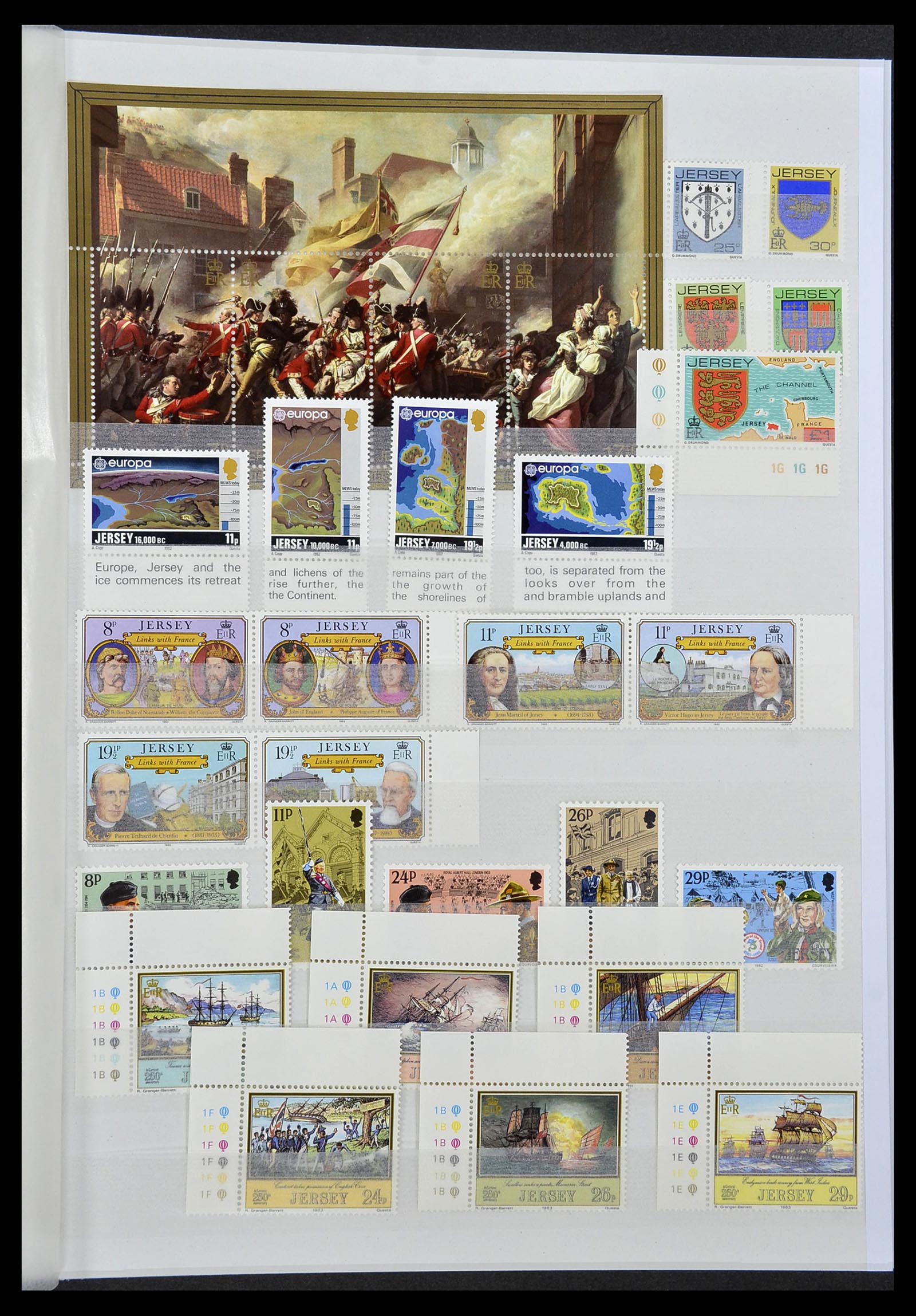 34276 077 - Postzegelverzameling 34276 Kanaaleilanden 1969-2006.