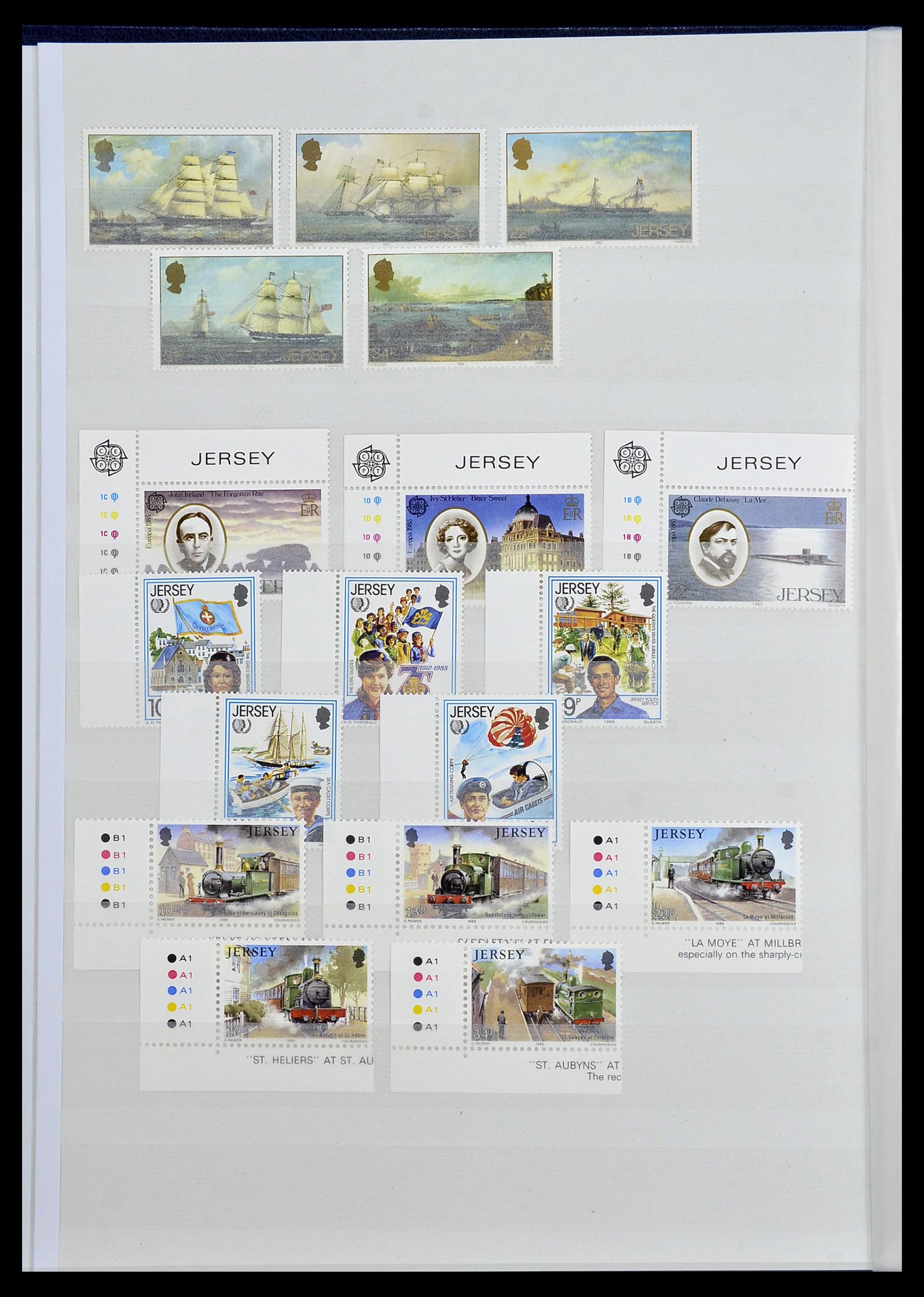 34276 080 - Postzegelverzameling 34276 Kanaaleilanden 1969-2006.