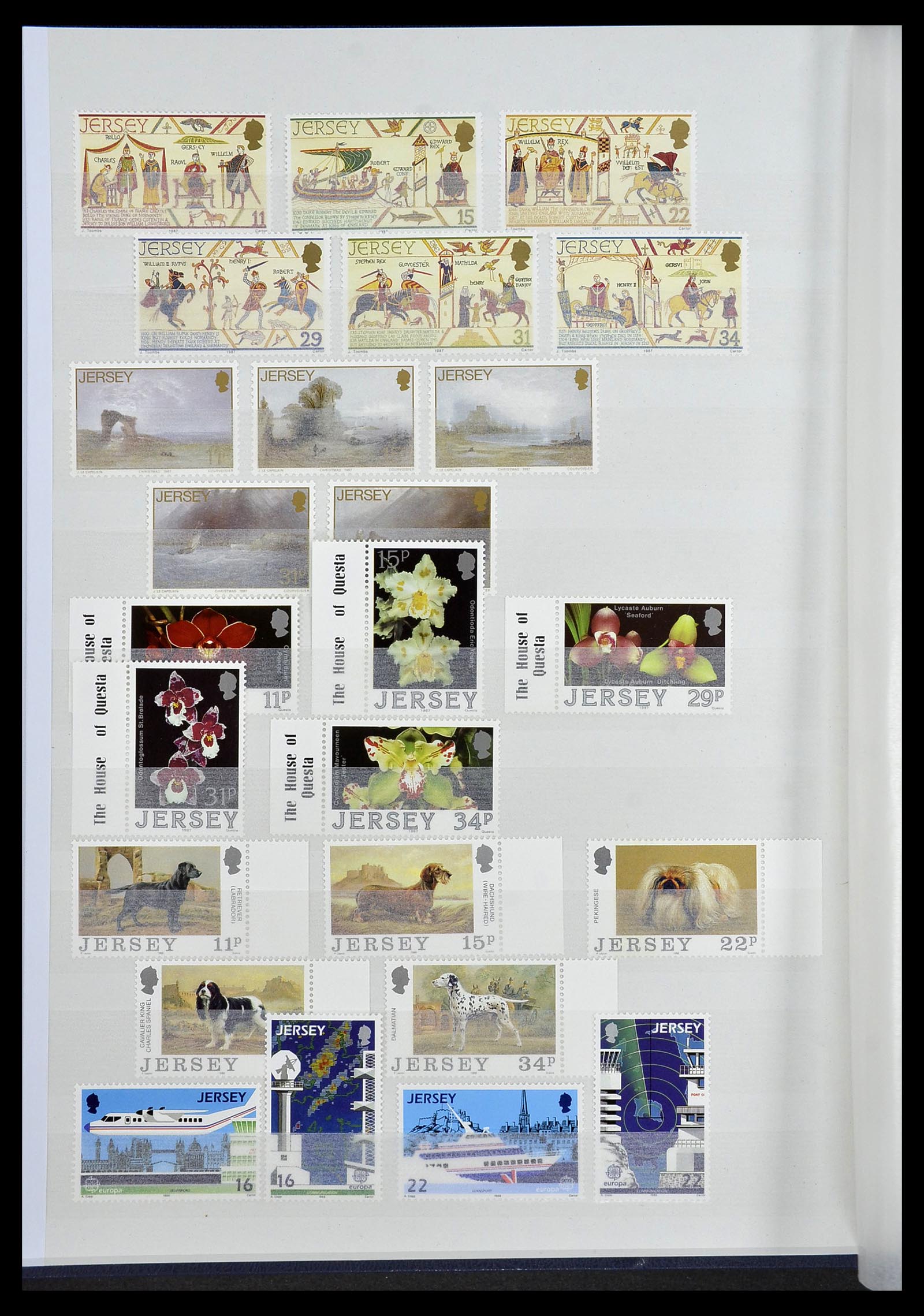 34276 084 - Postzegelverzameling 34276 Kanaaleilanden 1969-2006.