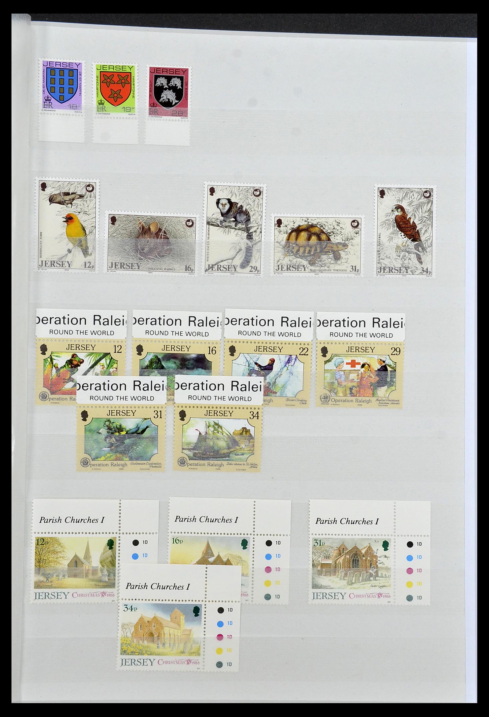 34276 085 - Postzegelverzameling 34276 Kanaaleilanden 1969-2006.