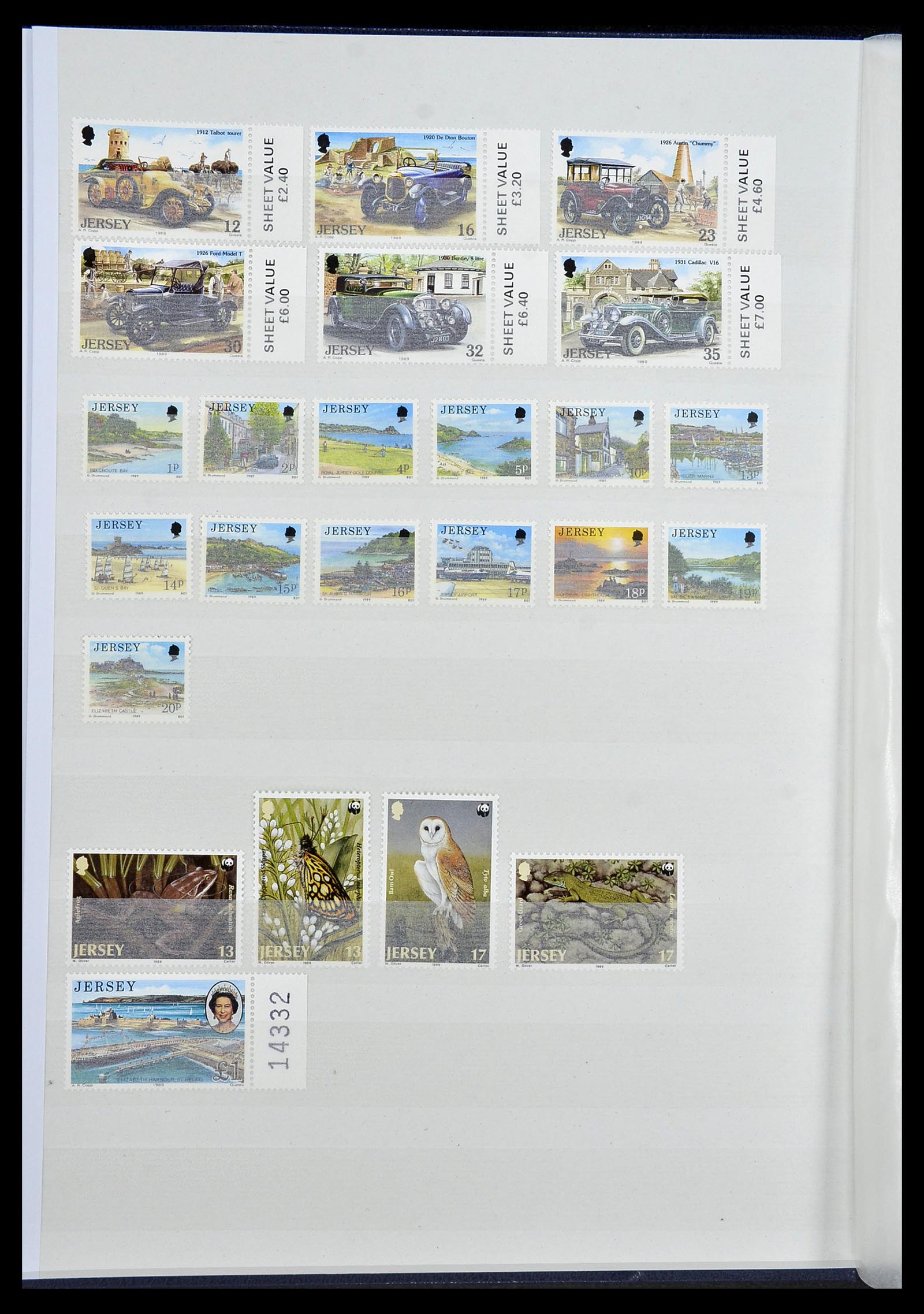 34276 086 - Postzegelverzameling 34276 Kanaaleilanden 1969-2006.