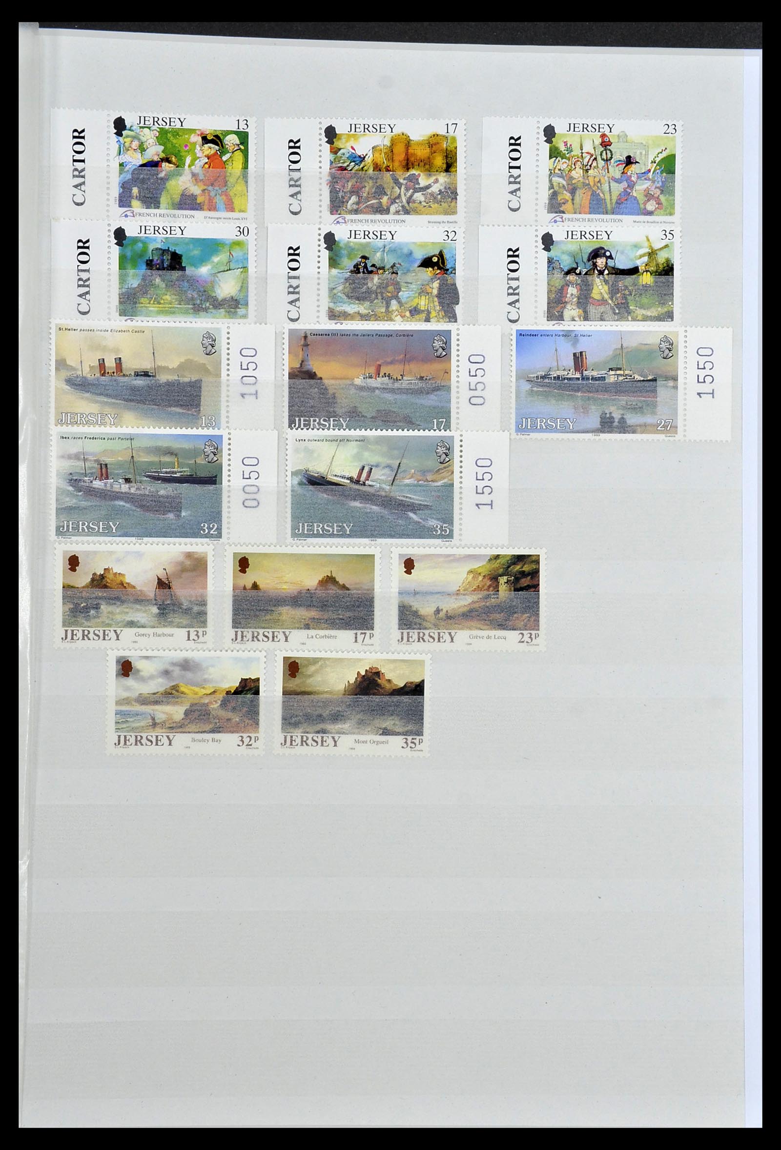 34276 087 - Postzegelverzameling 34276 Kanaaleilanden 1969-2006.