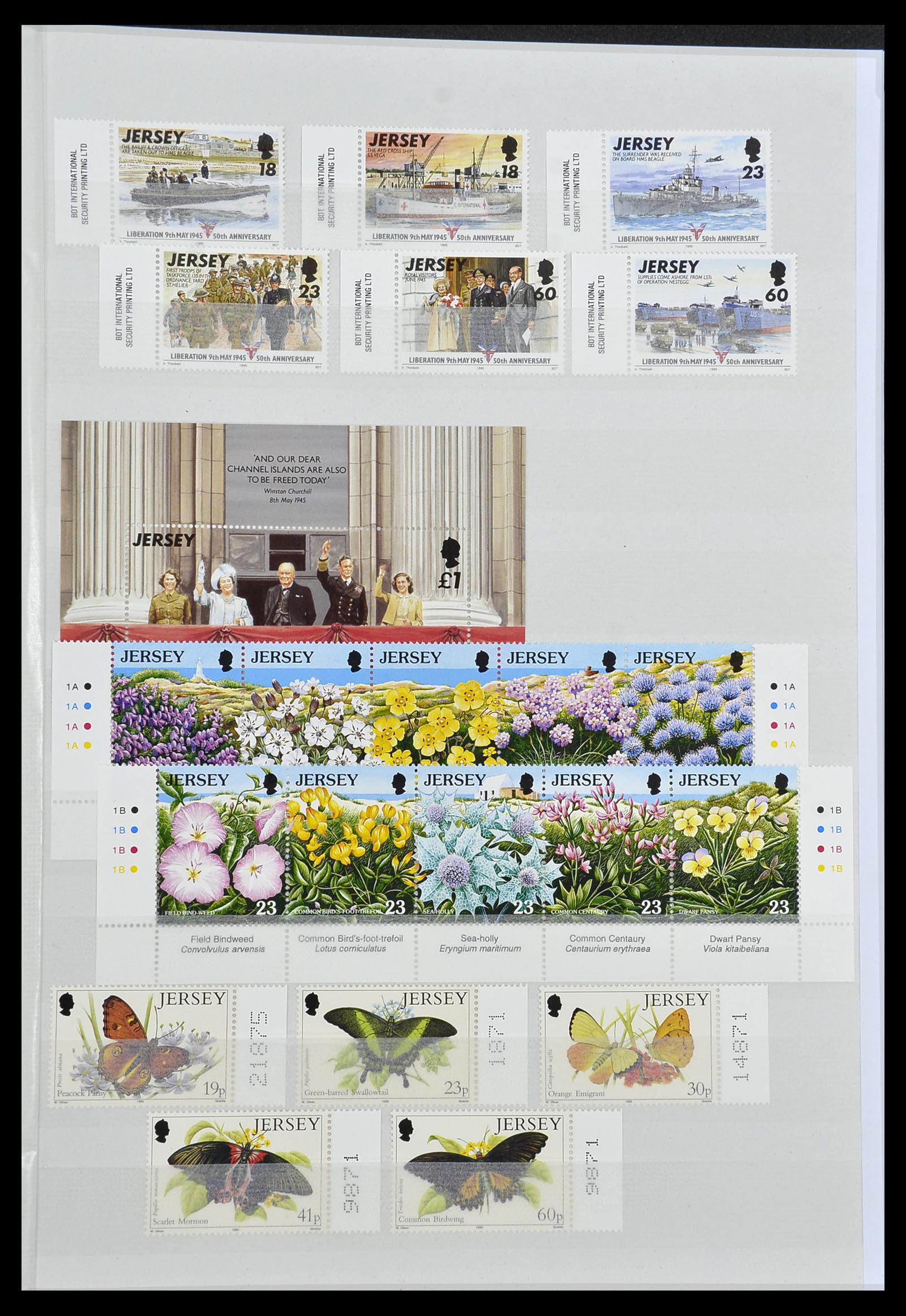 34276 091 - Postzegelverzameling 34276 Kanaaleilanden 1969-2006.