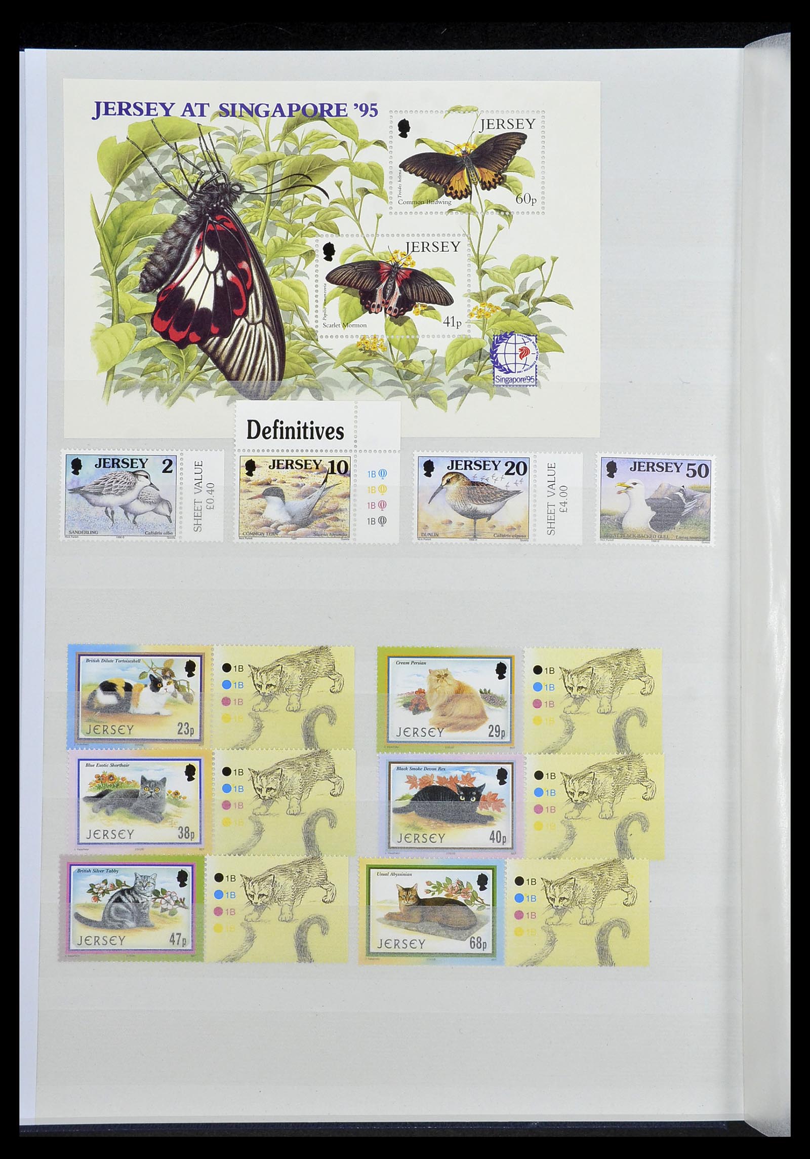34276 092 - Postzegelverzameling 34276 Kanaaleilanden 1969-2006.