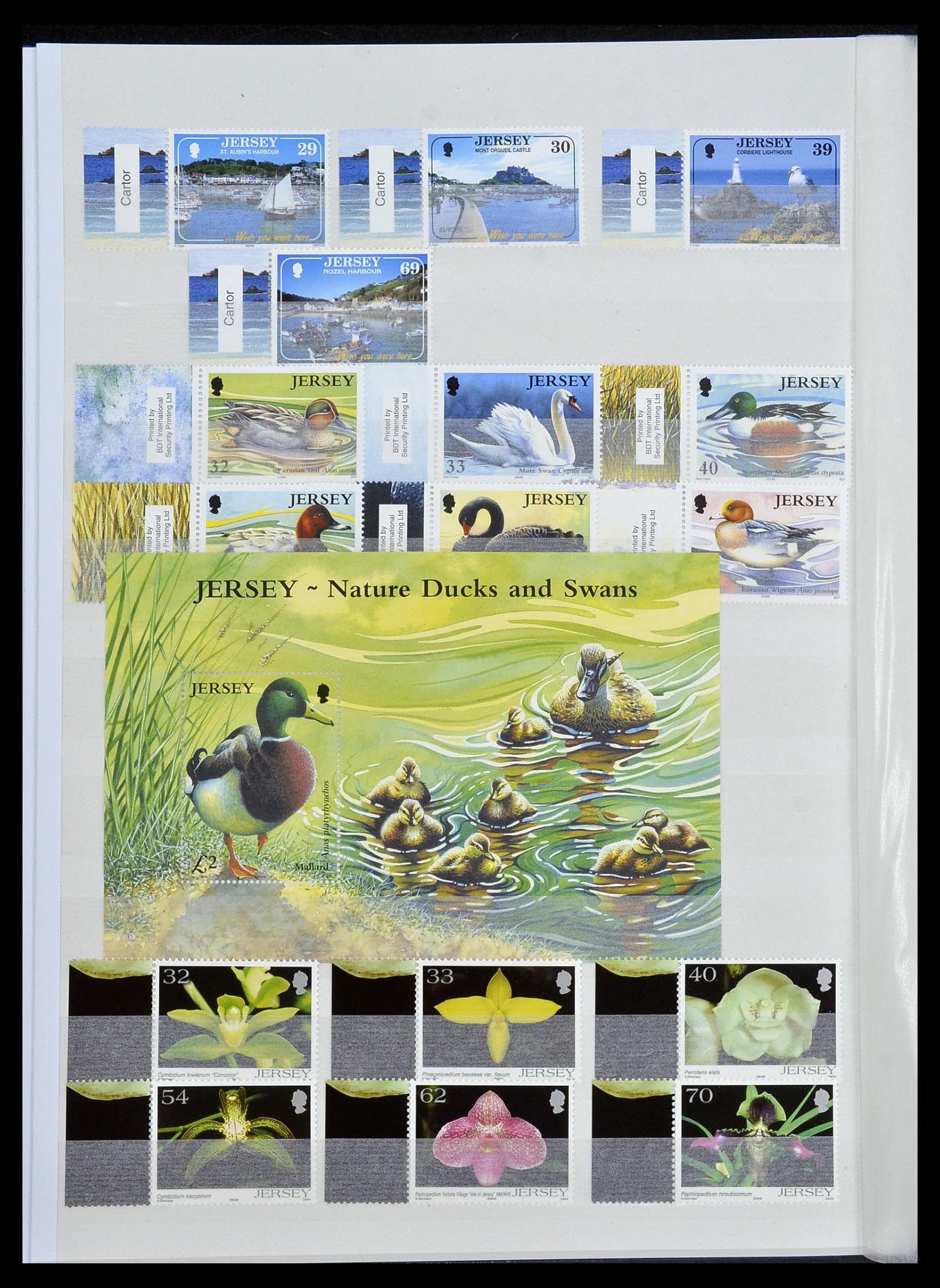 34276 098 - Postzegelverzameling 34276 Kanaaleilanden 1969-2006.