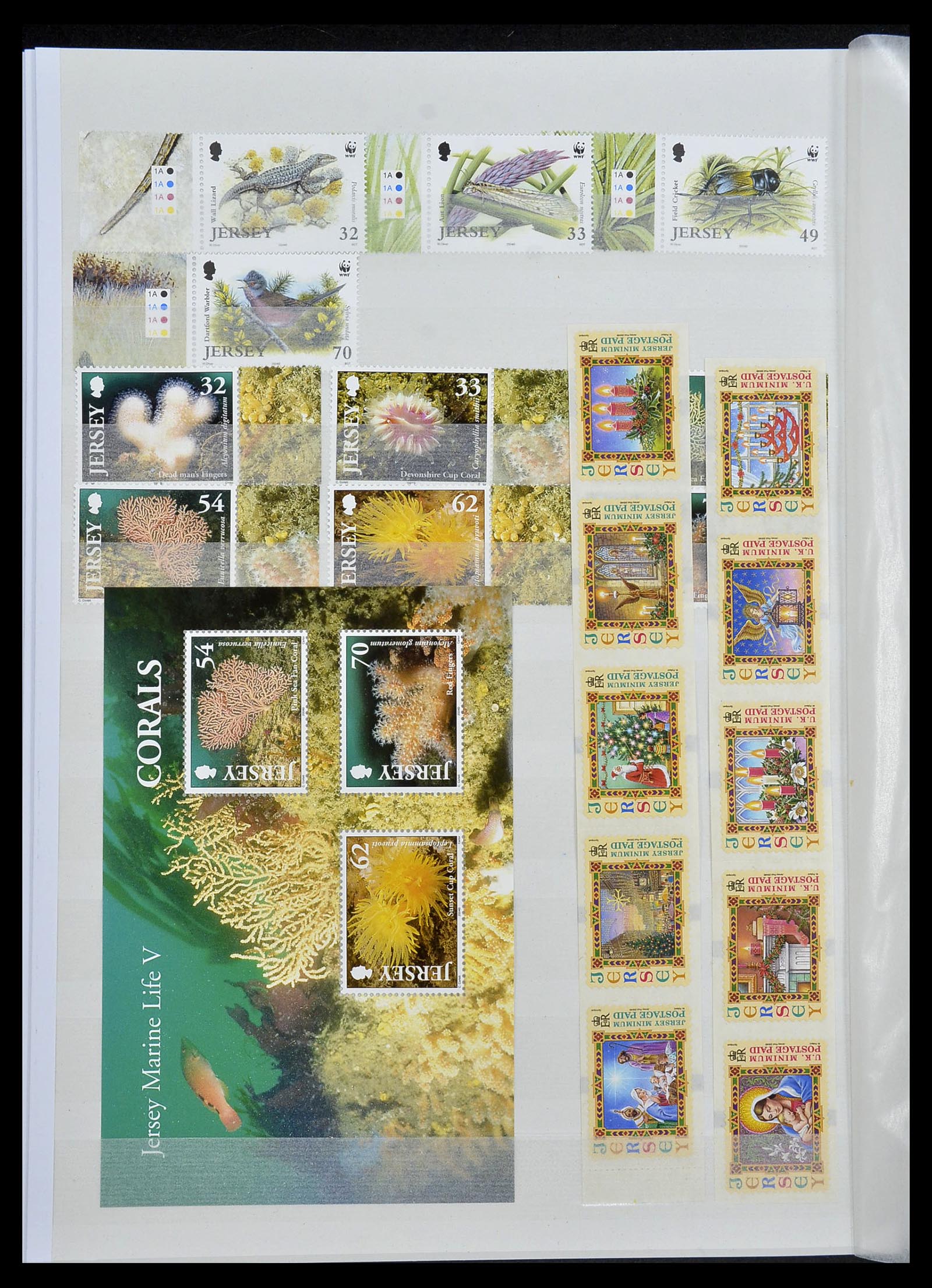 34276 100 - Postzegelverzameling 34276 Kanaaleilanden 1969-2006.