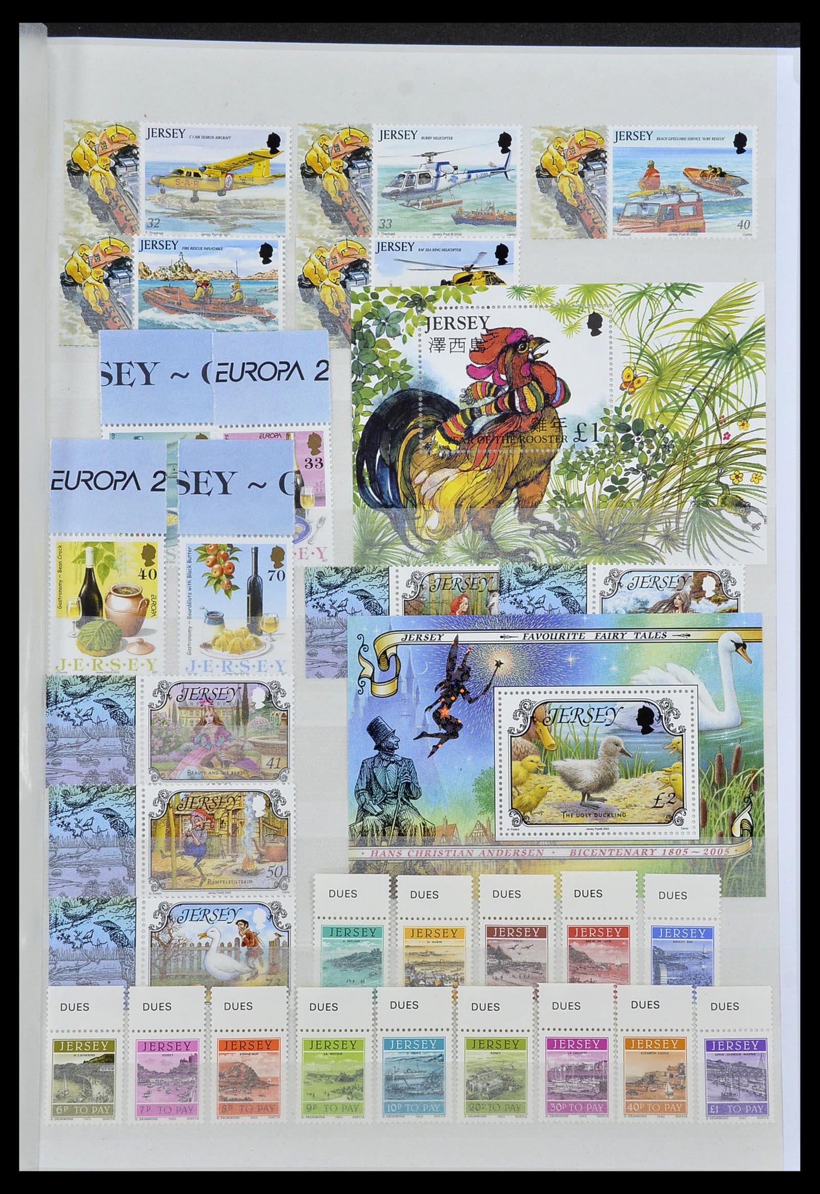 34276 101 - Postzegelverzameling 34276 Kanaaleilanden 1969-2006.