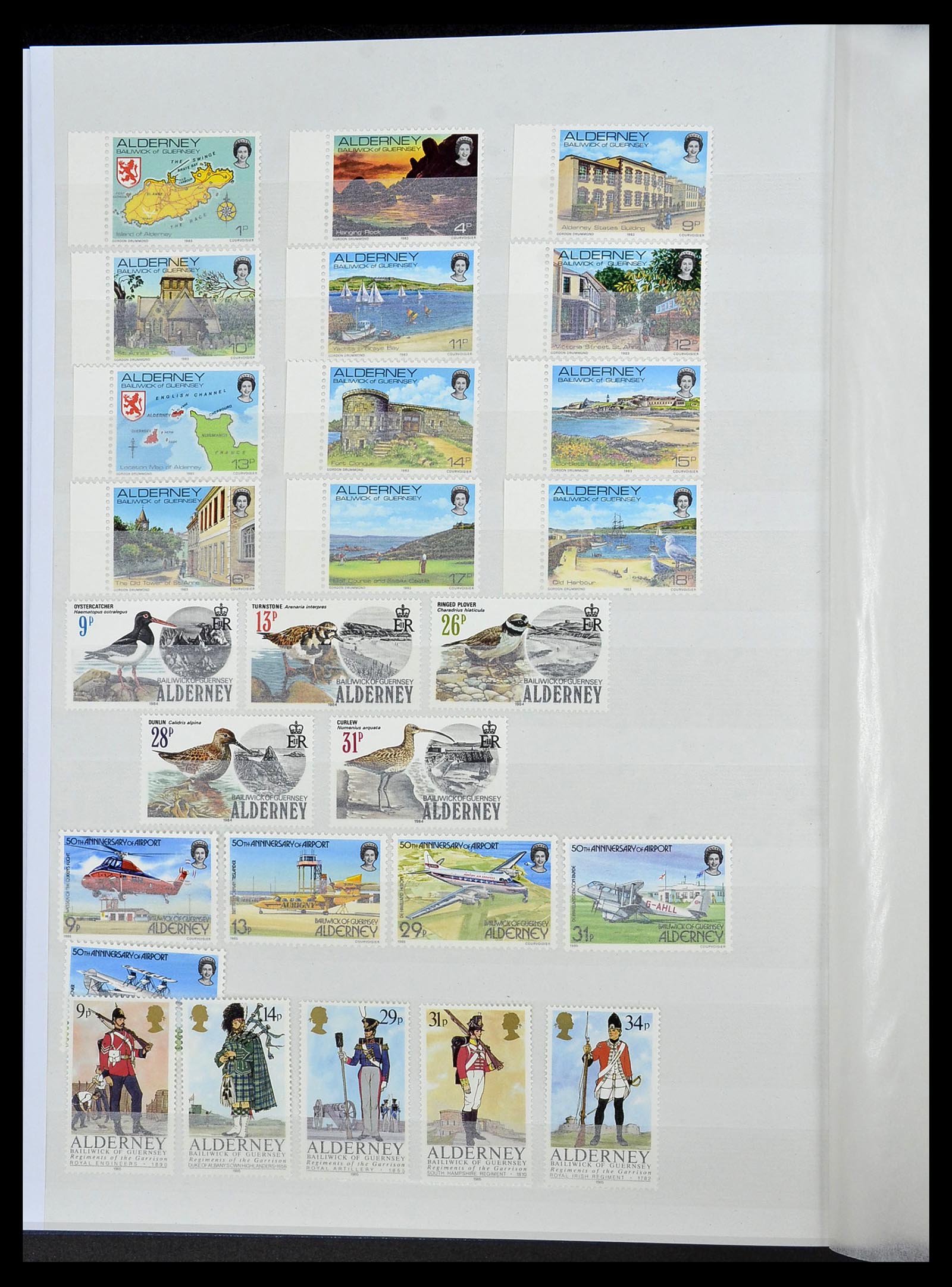 34276 103 - Postzegelverzameling 34276 Kanaaleilanden 1969-2006.