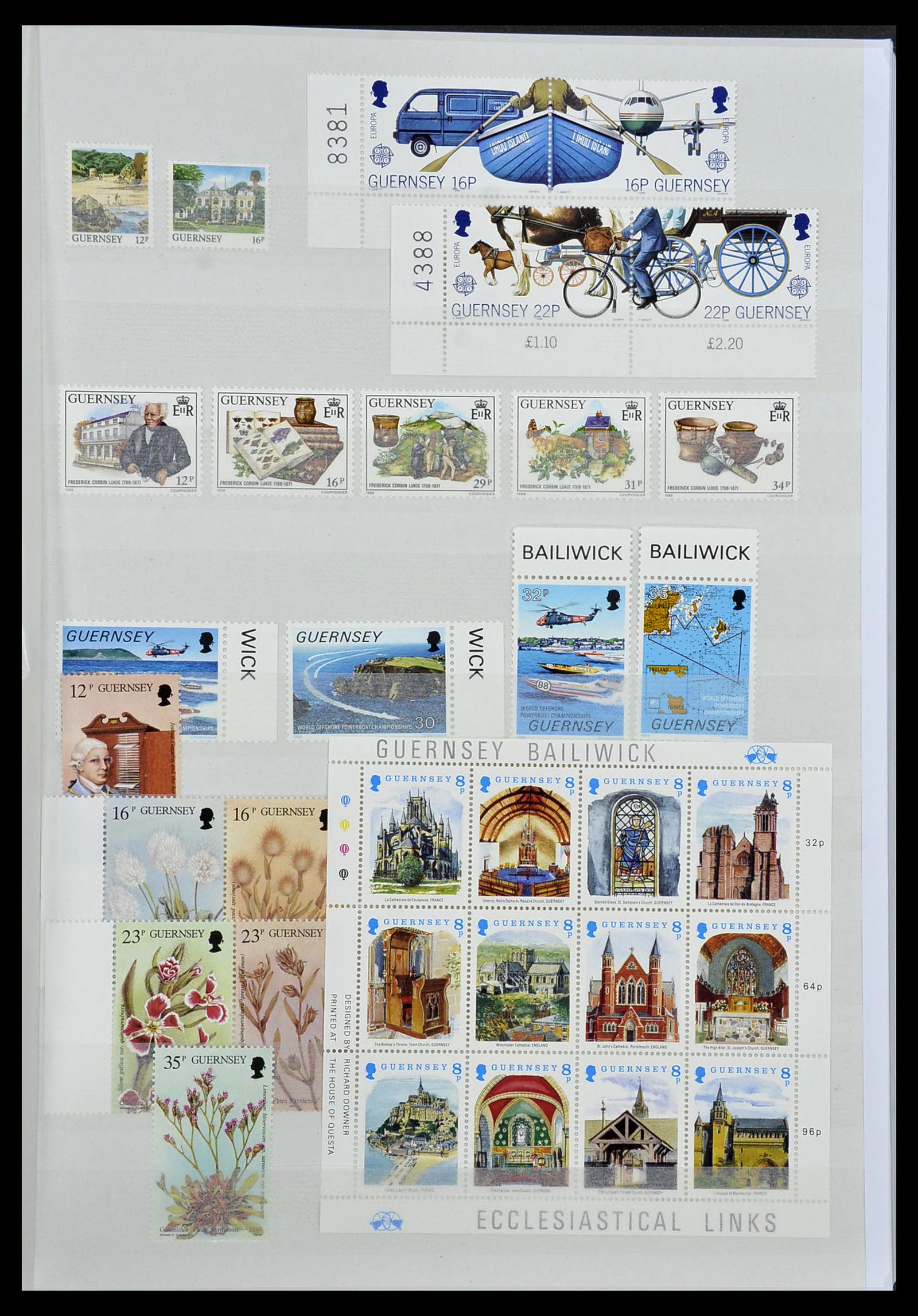 34276 112 - Postzegelverzameling 34276 Kanaaleilanden 1969-2006.