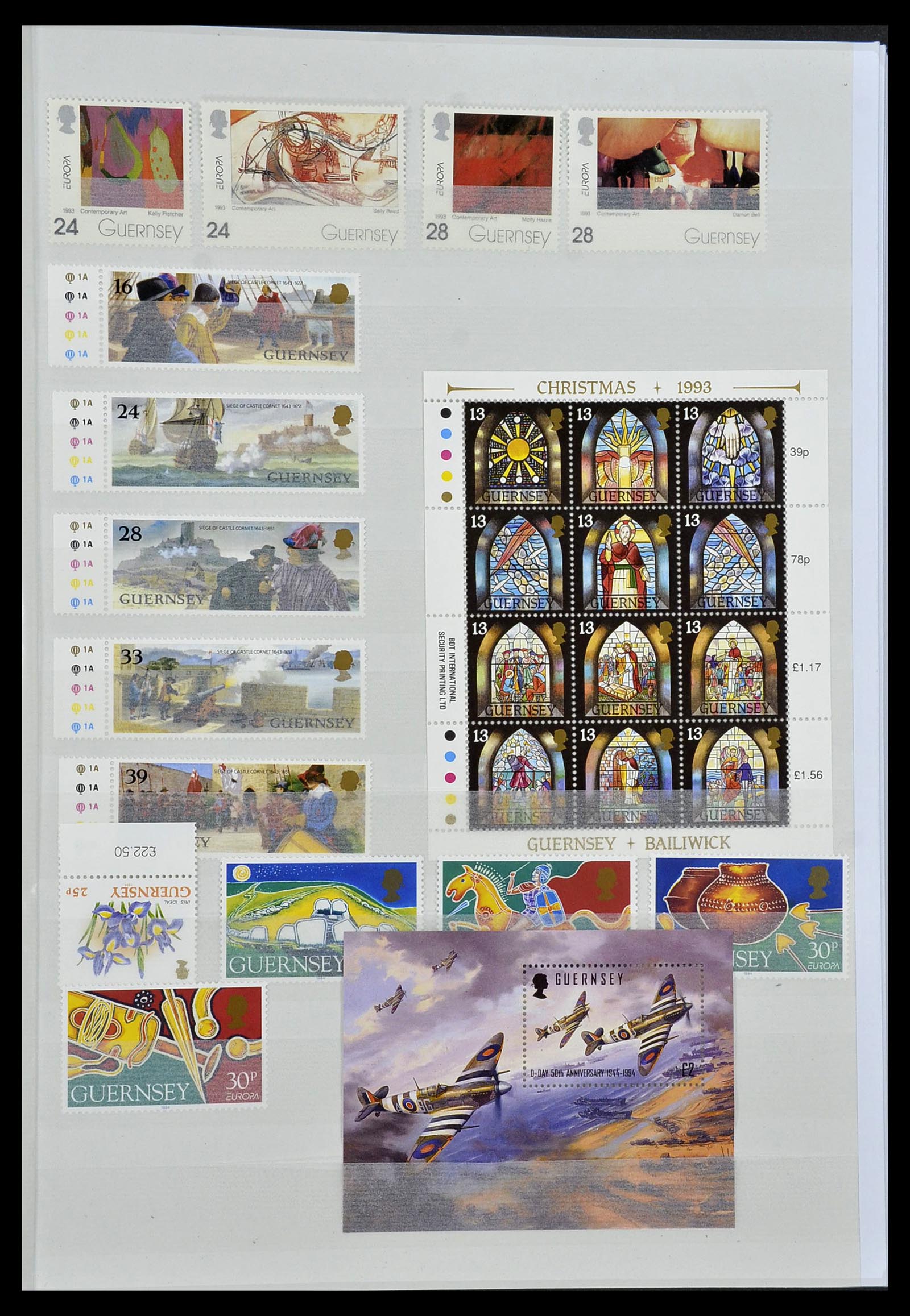 34276 115 - Postzegelverzameling 34276 Kanaaleilanden 1969-2006.