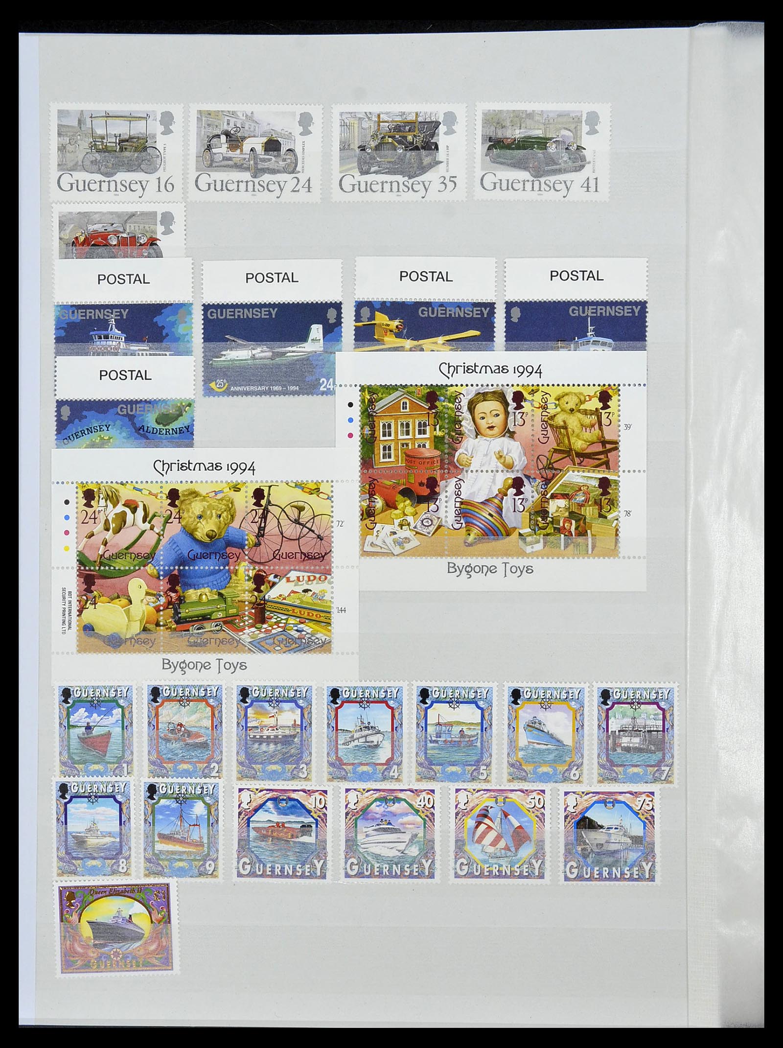 34276 116 - Postzegelverzameling 34276 Kanaaleilanden 1969-2006.
