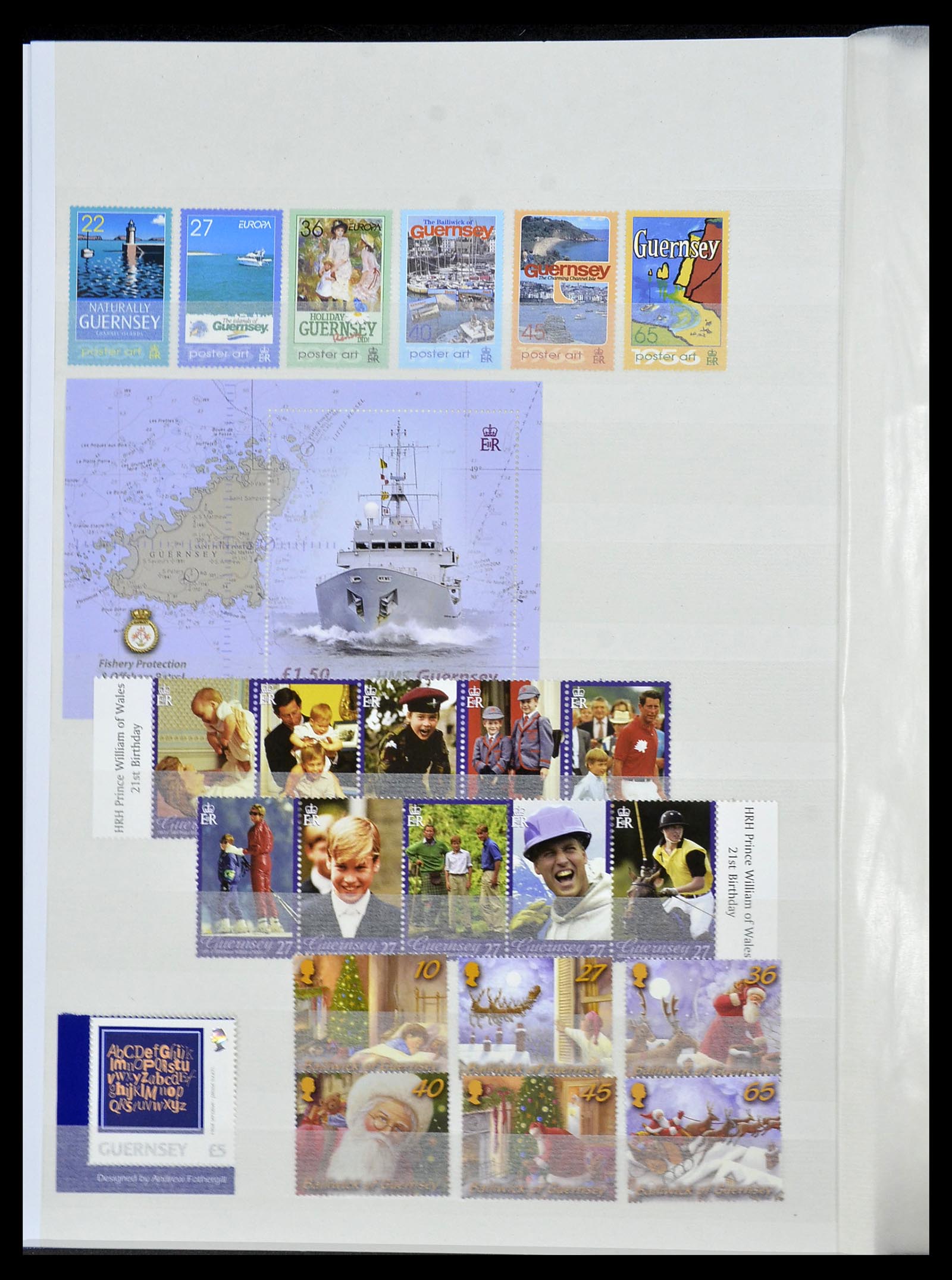 34276 118 - Postzegelverzameling 34276 Kanaaleilanden 1969-2006.