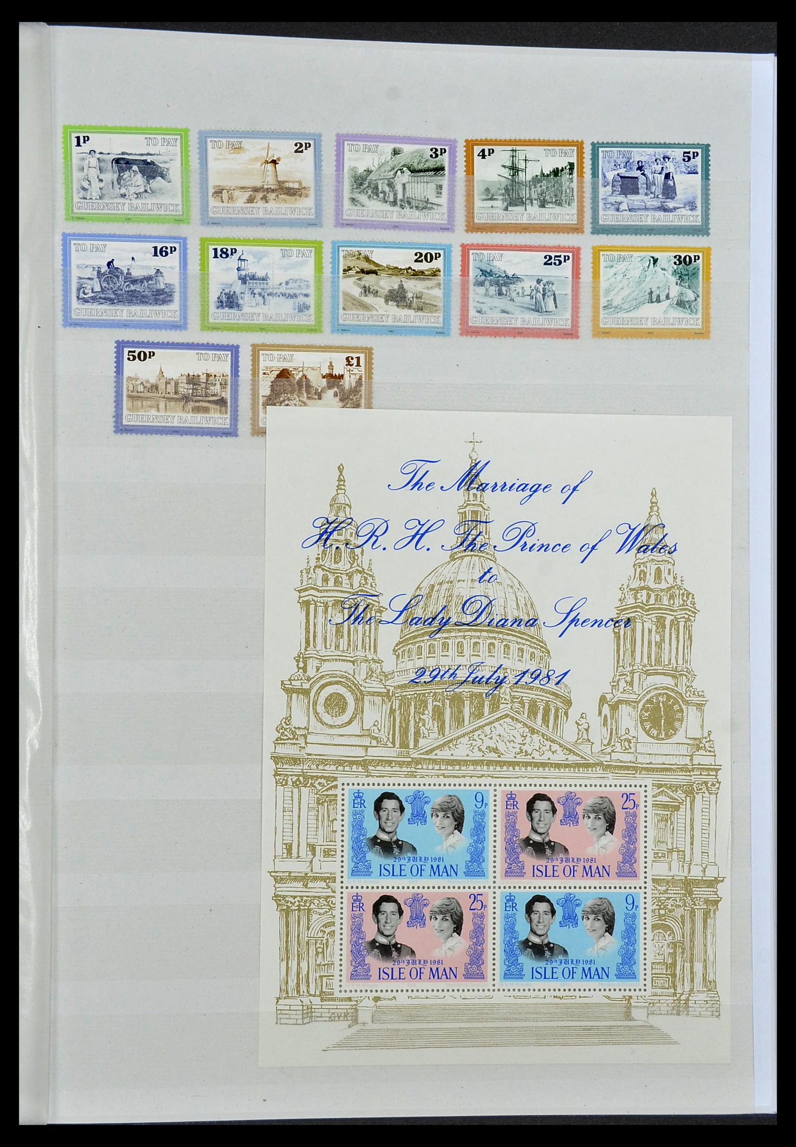 34276 121 - Postzegelverzameling 34276 Kanaaleilanden 1969-2006.
