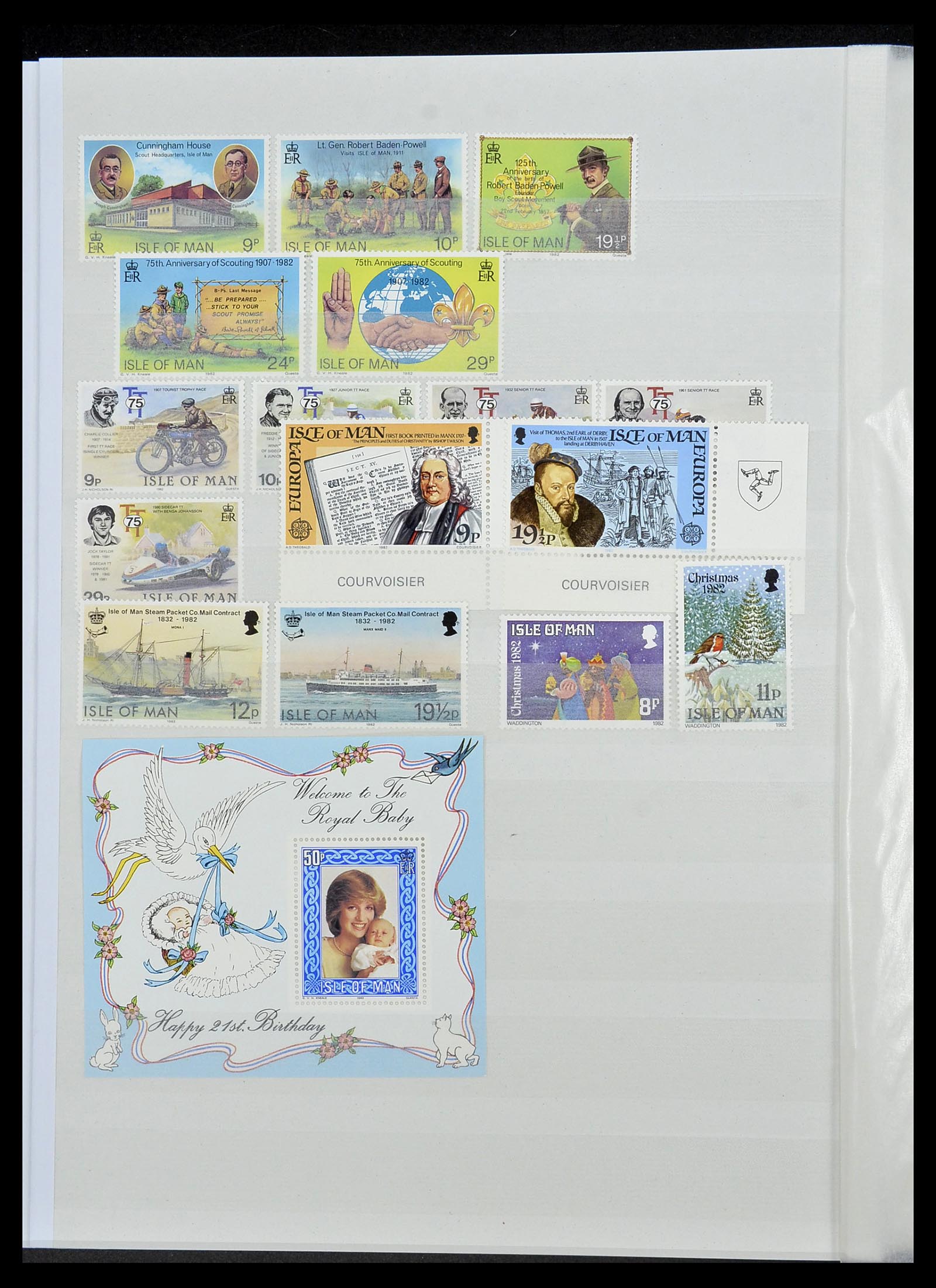 34276 122 - Postzegelverzameling 34276 Kanaaleilanden 1969-2006.